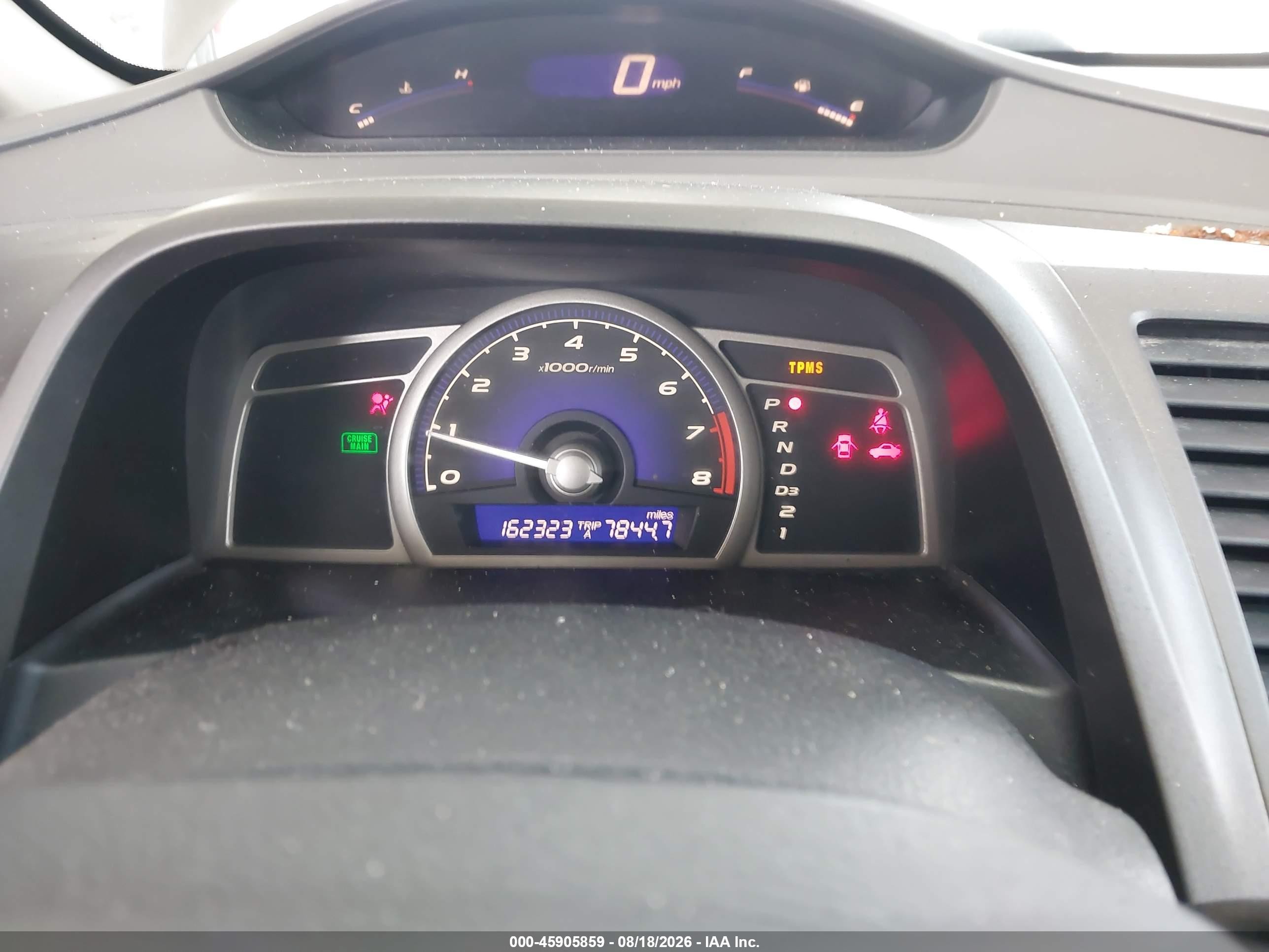 2009 Honda Civic Ex Gray vin: 1HGFA16889L026465