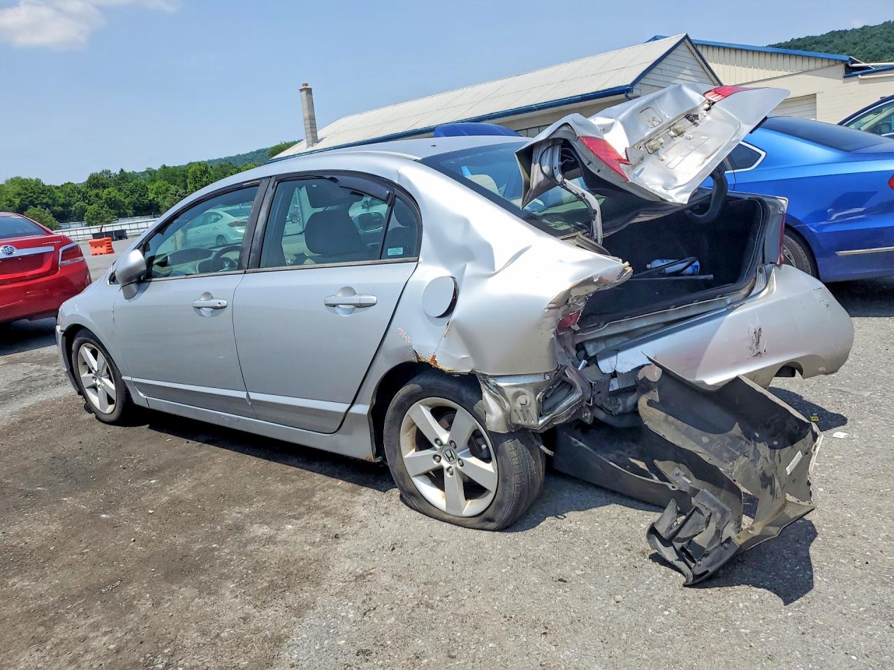 2006 Honda Civic Ex Silver vin: 1HGFA16896L004986