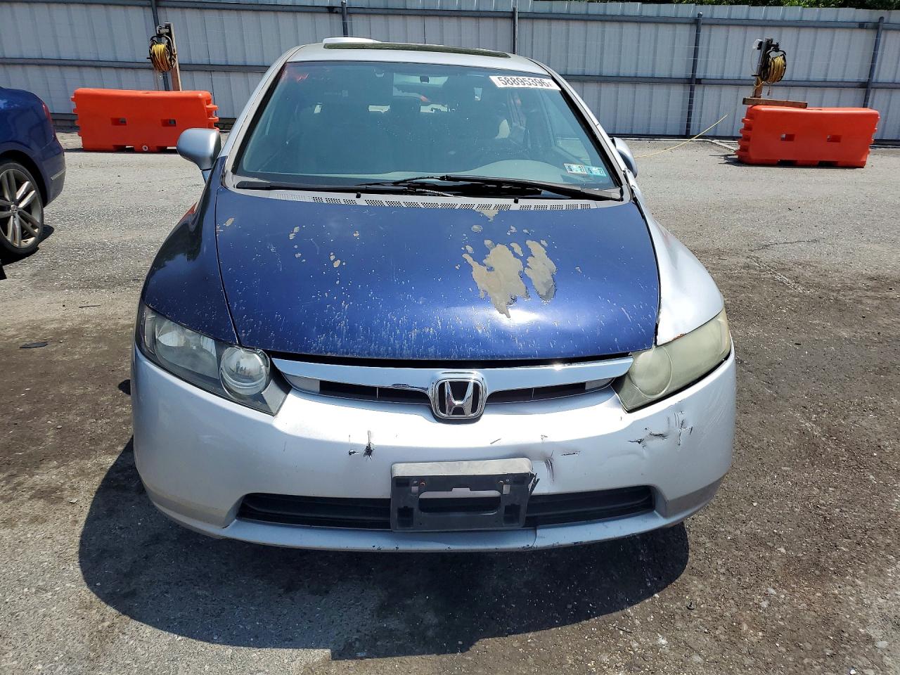 2006 Honda Civic Ex Silver vin: 1HGFA16896L004986