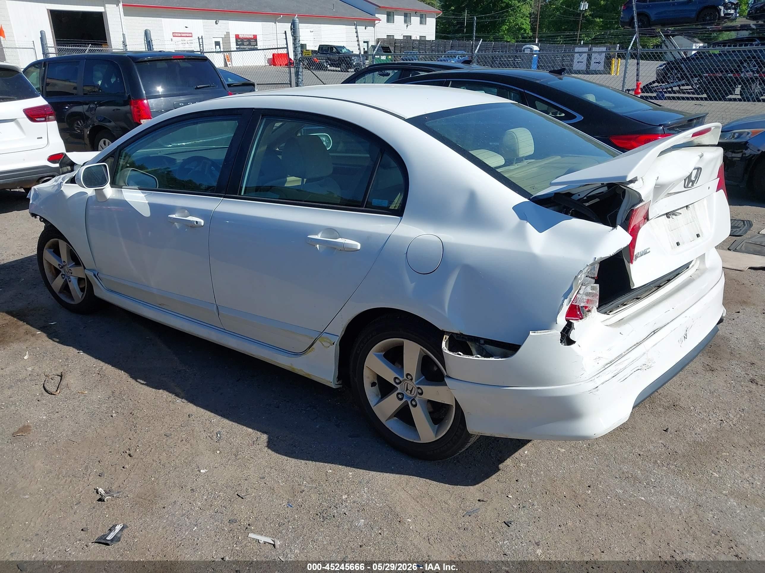 2006 Honda Civic Ex White vin: 1HGFA16896L039964
