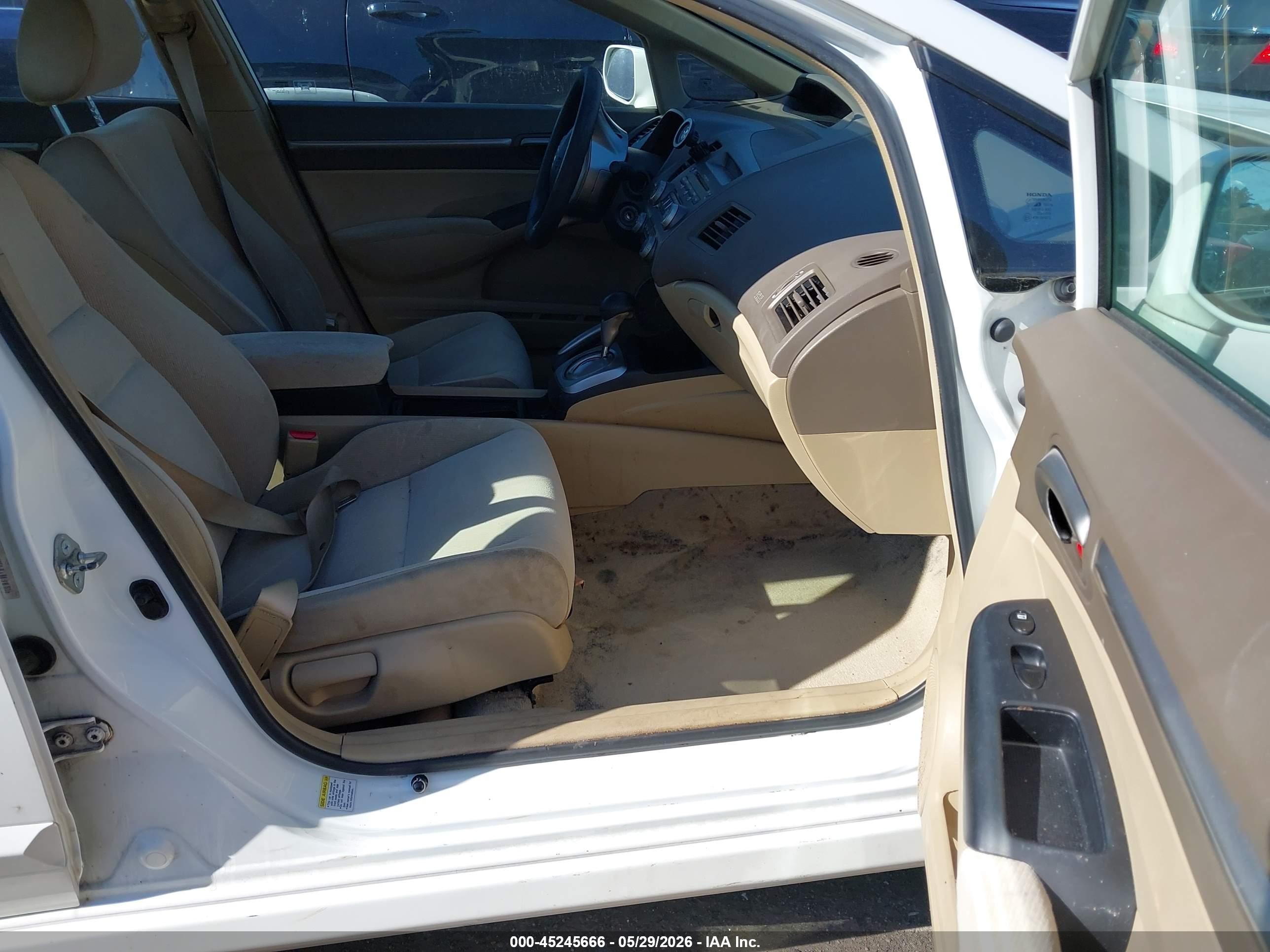 2006 Honda Civic Ex White vin: 1HGFA16896L039964