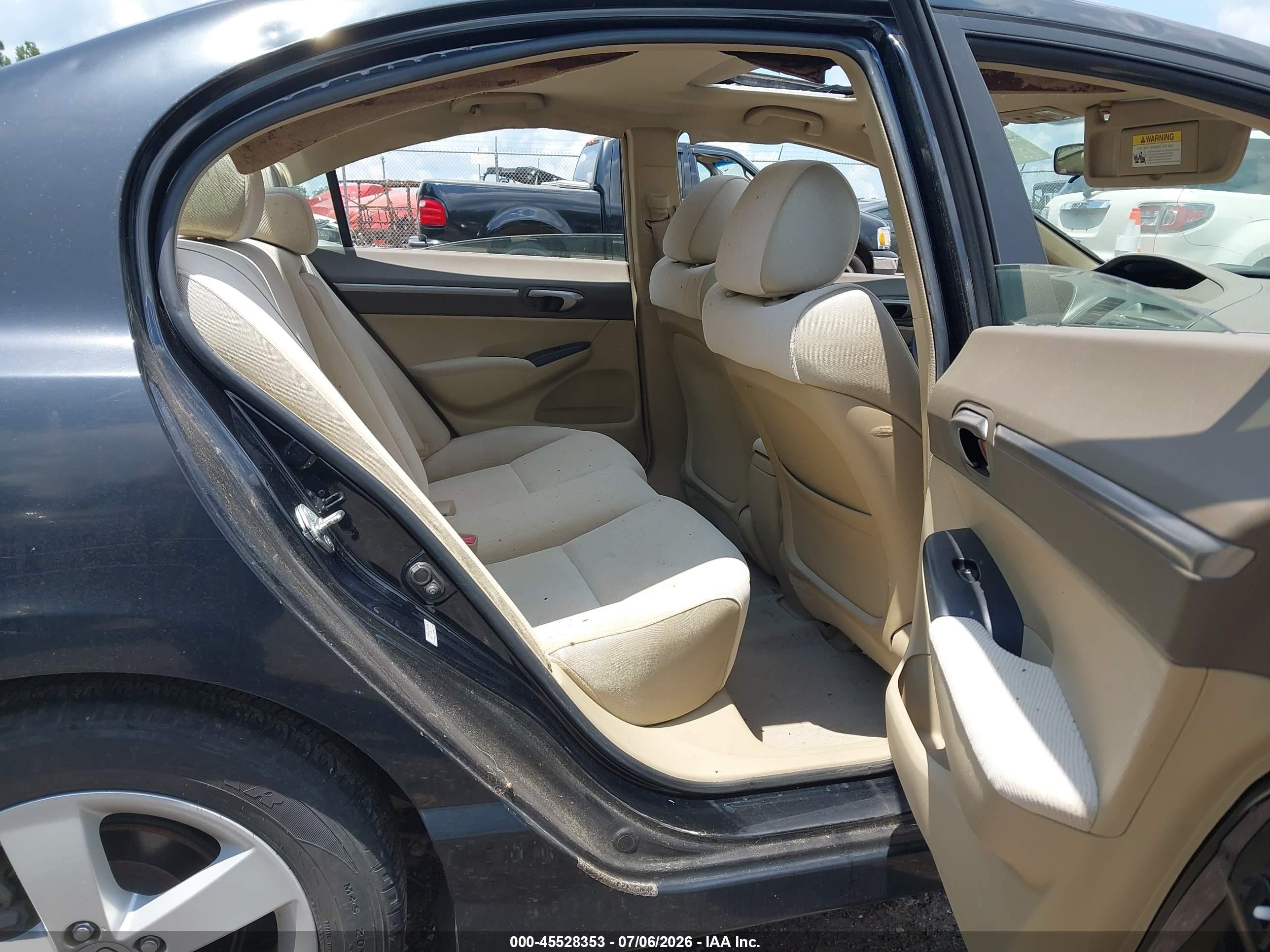 2006 Honda Civic Ex Black vin: 1HGFA16896L133231