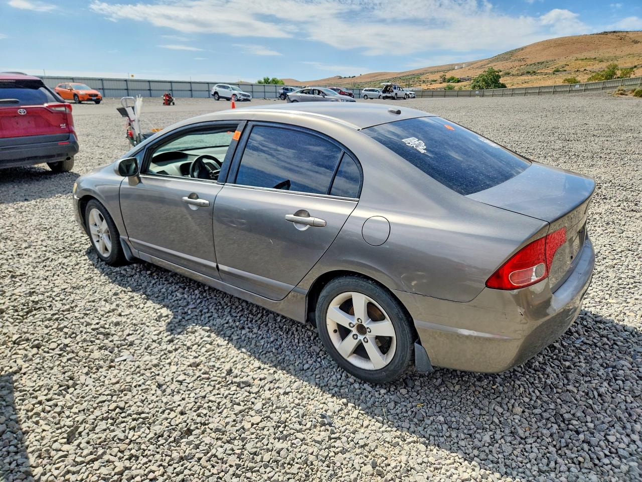 2007 Honda Civic Ex Gray vin: 1HGFA16897L005959