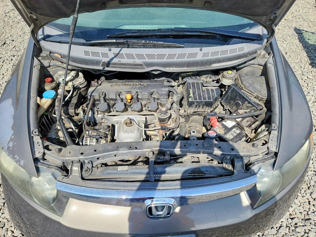 2007 Honda Civic Ex Gray vin: 1HGFA16897L005959