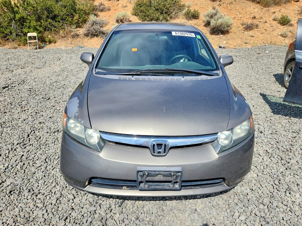 2007 Honda Civic Ex Gray vin: 1HGFA16897L005959