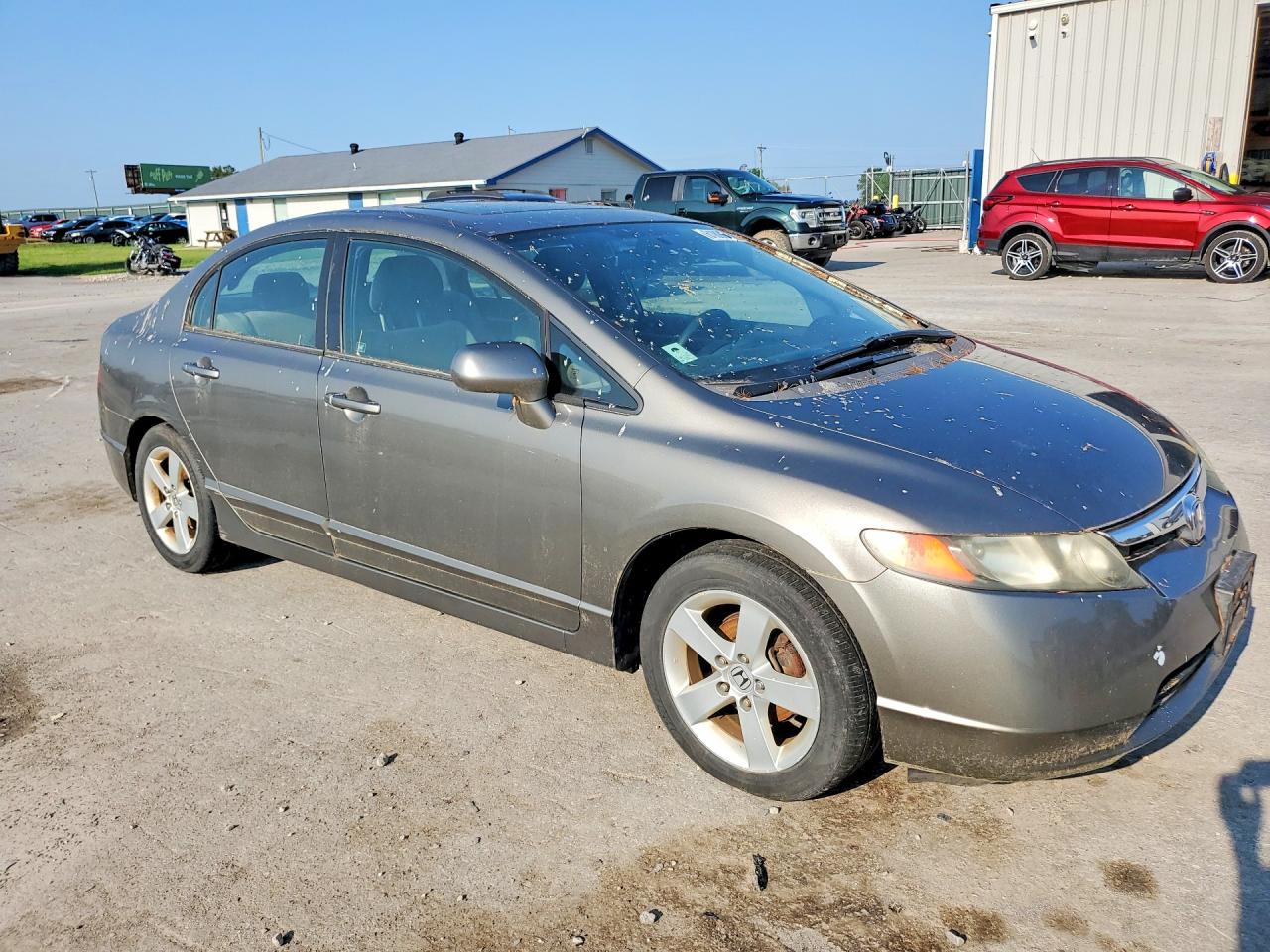 2007 Honda Civic Ex Silver vin: 1HGFA16897L005976
