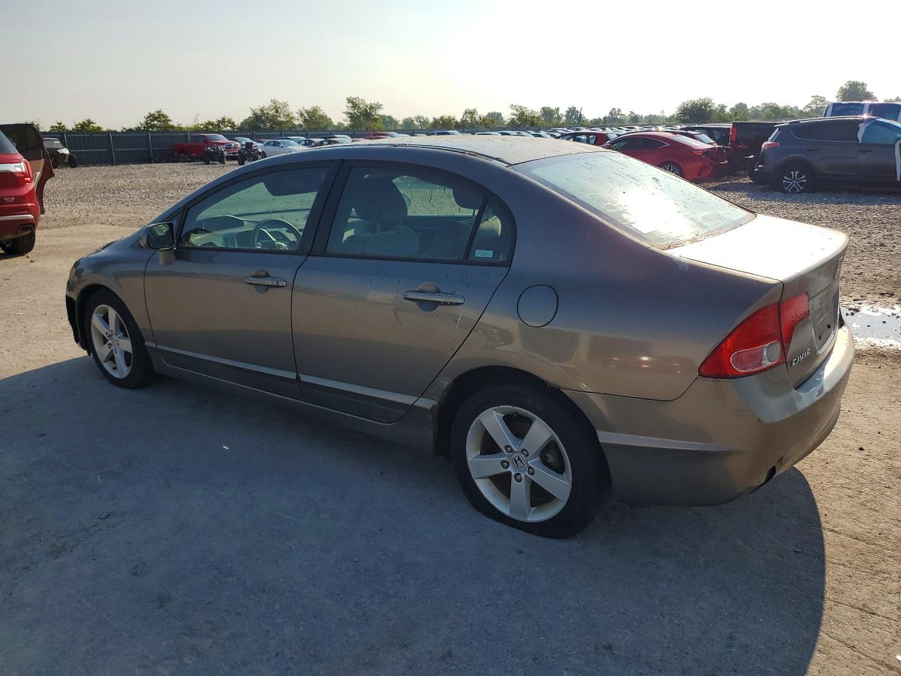 2007 Honda Civic Ex Silver vin: 1HGFA16897L005976