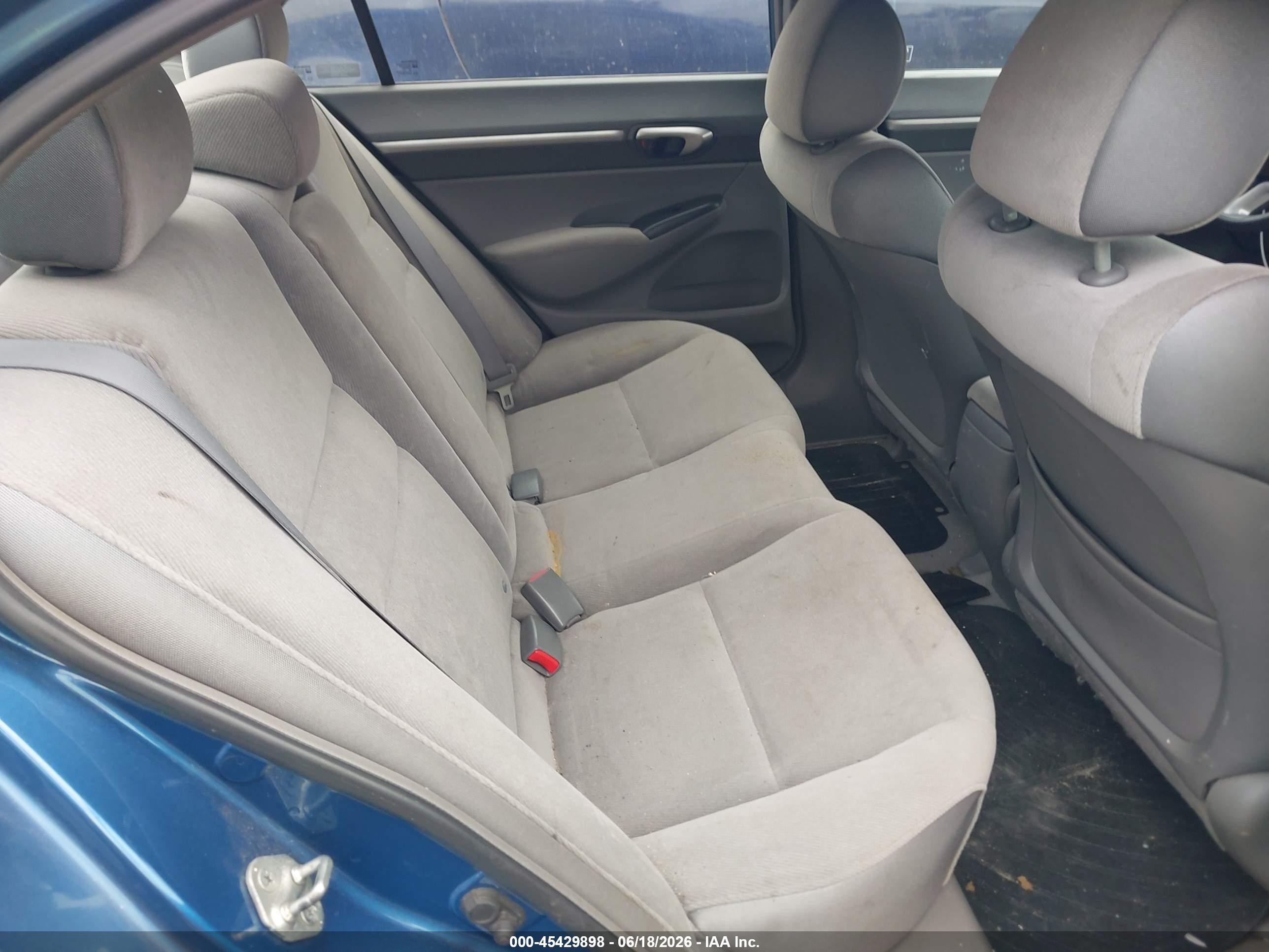 2007 Honda Civic Ex Blue vin: 1HGFA16897L009171