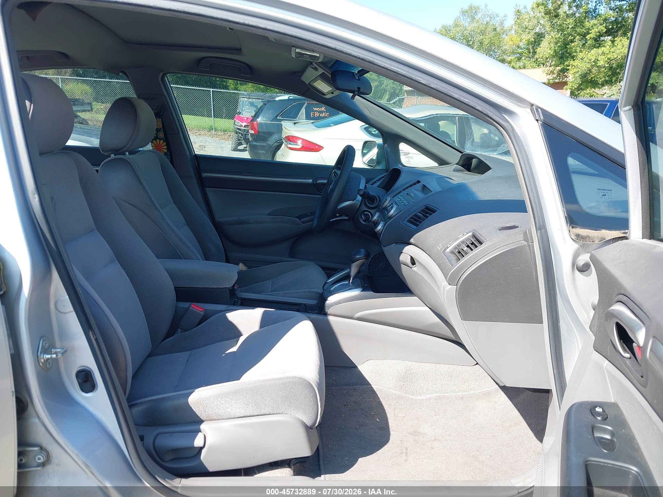 2007 Honda Civic Ex Silver vin: 1HGFA16897L028447
