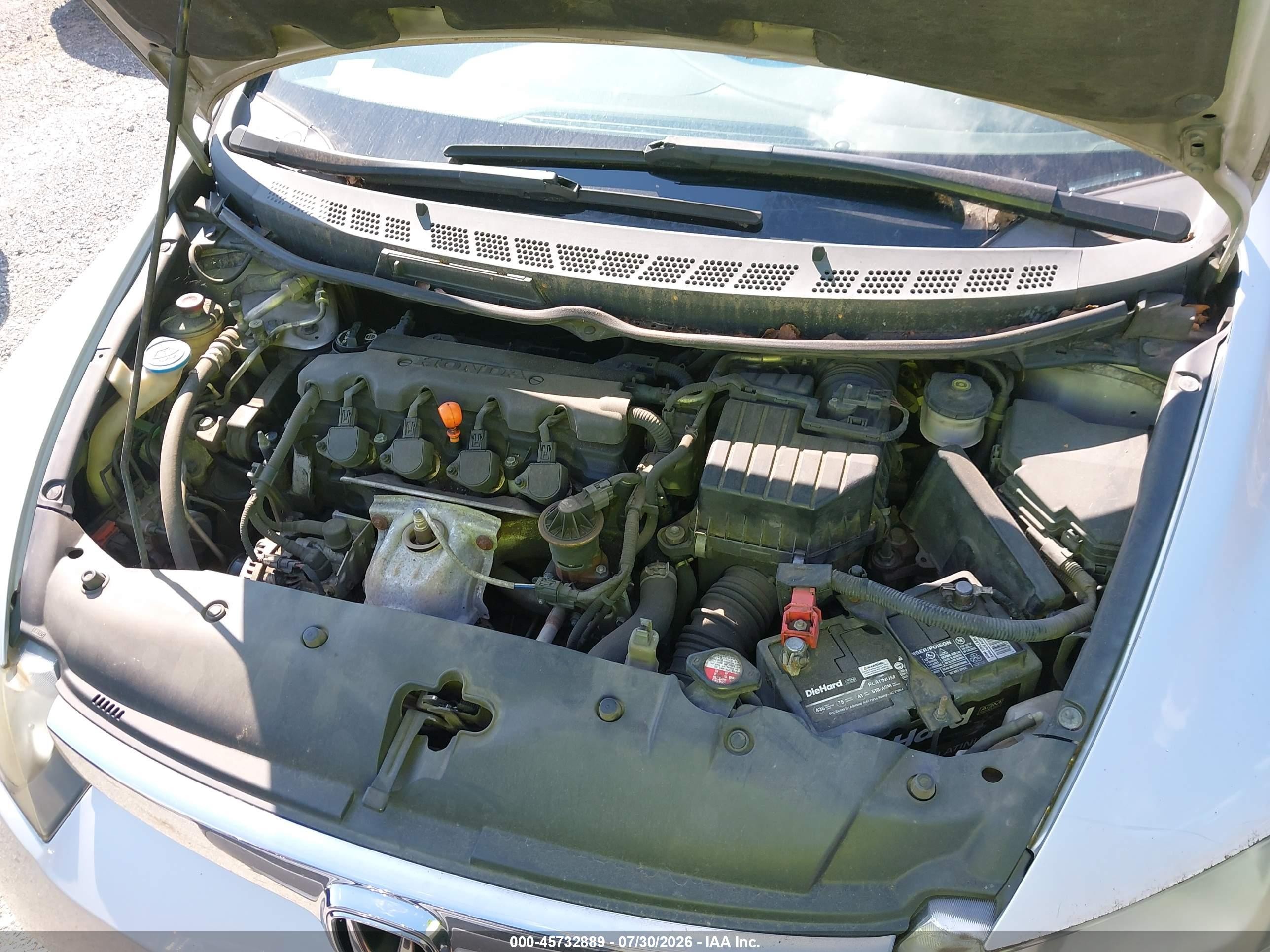 2007 Honda Civic Ex Silver vin: 1HGFA16897L028447