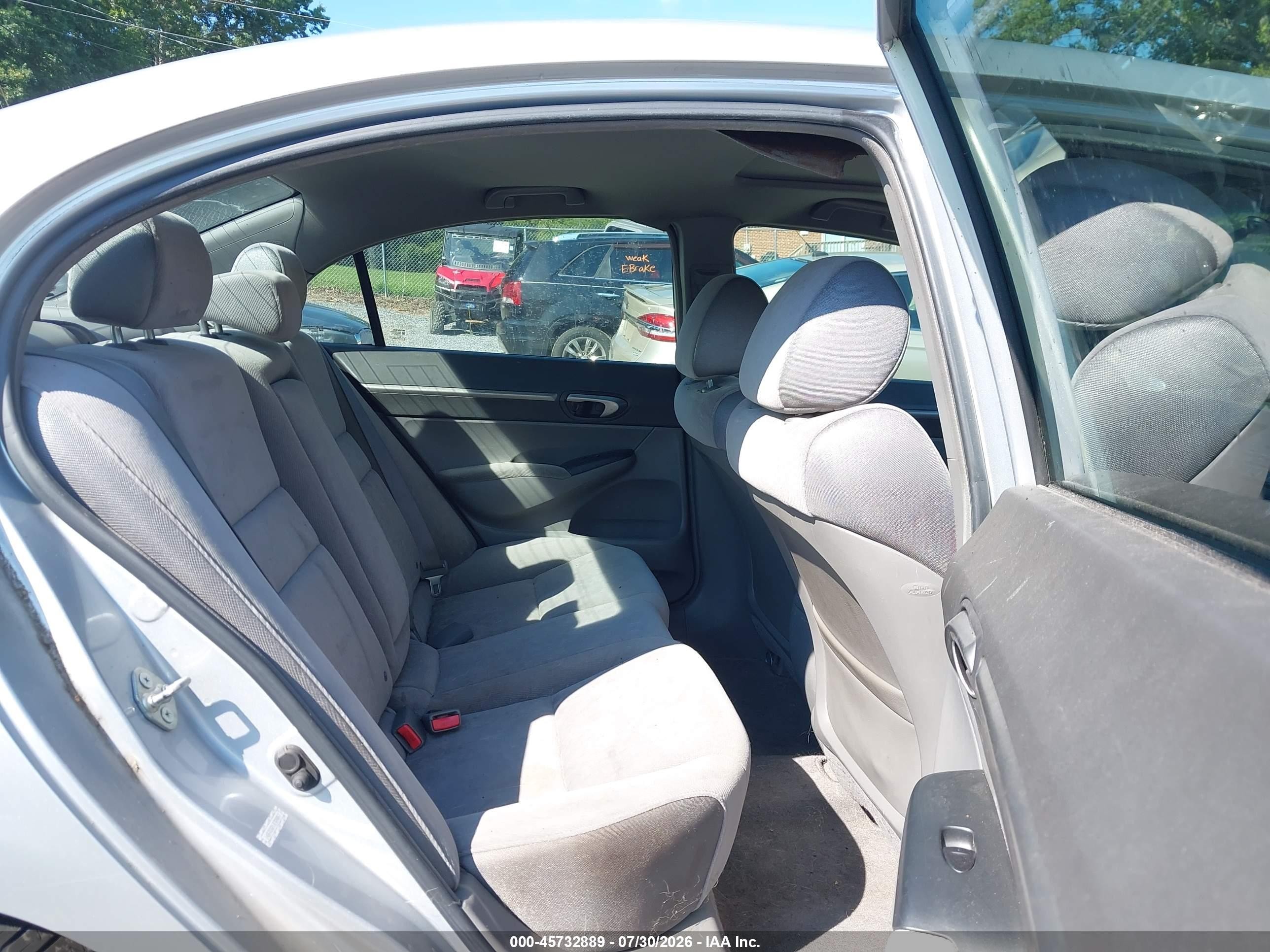 2007 Honda Civic Ex Silver vin: 1HGFA16897L028447
