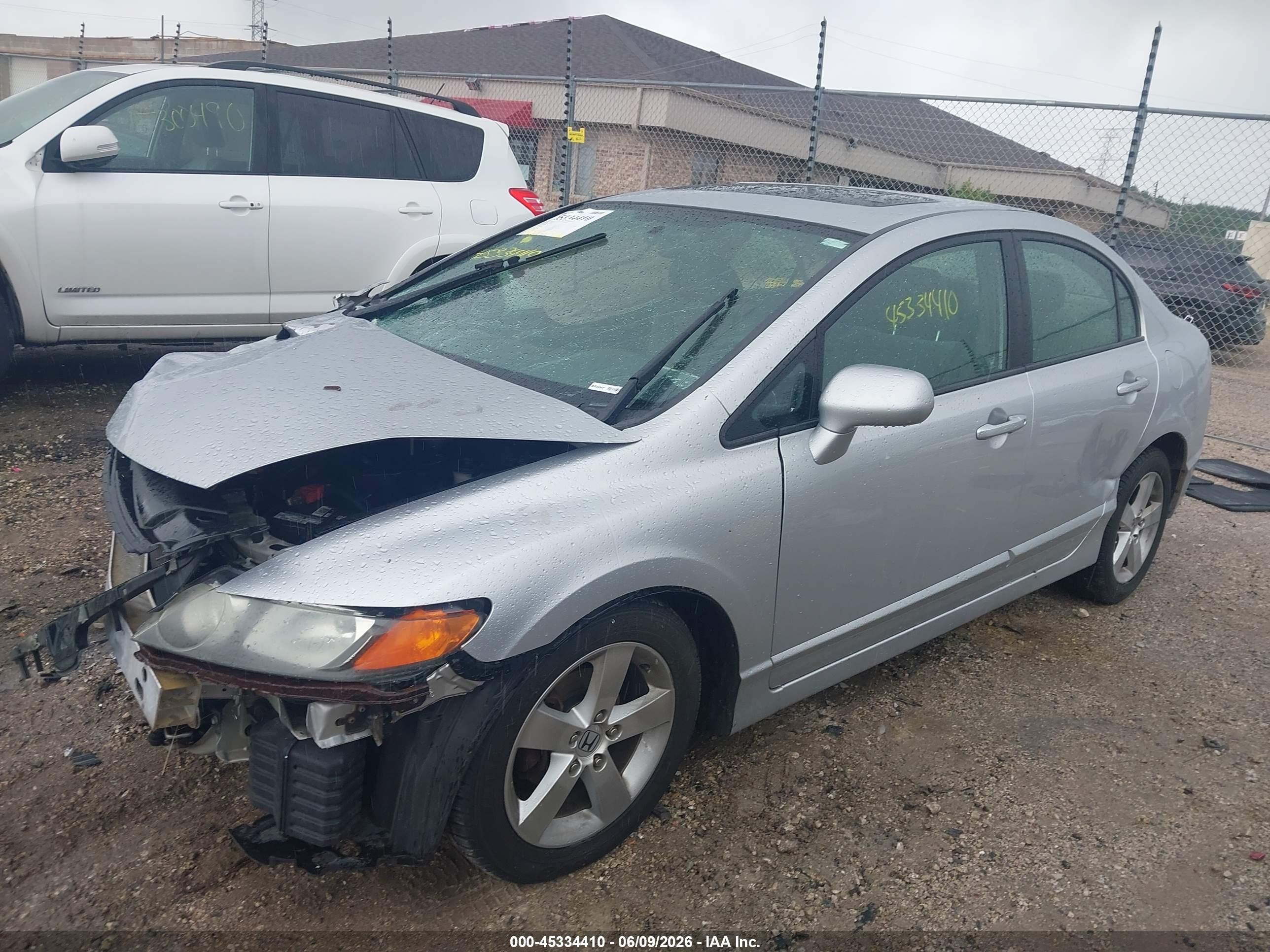2007 Honda Civic Ex Серебряный vin: 1HGFA16897L048441