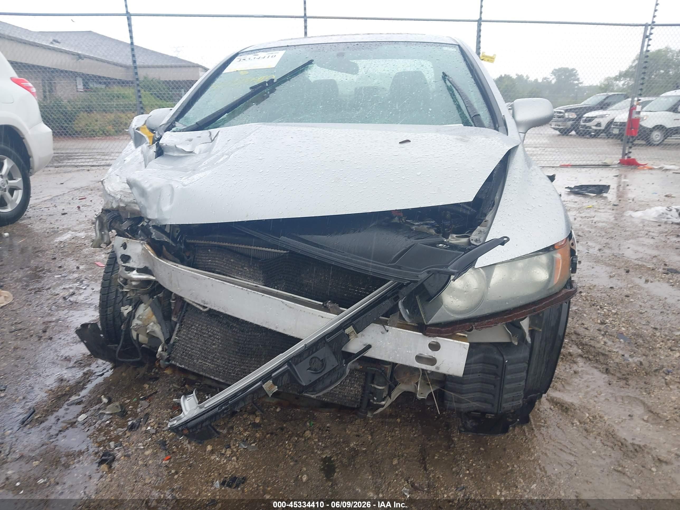 2007 Honda Civic Ex Серебряный vin: 1HGFA16897L048441