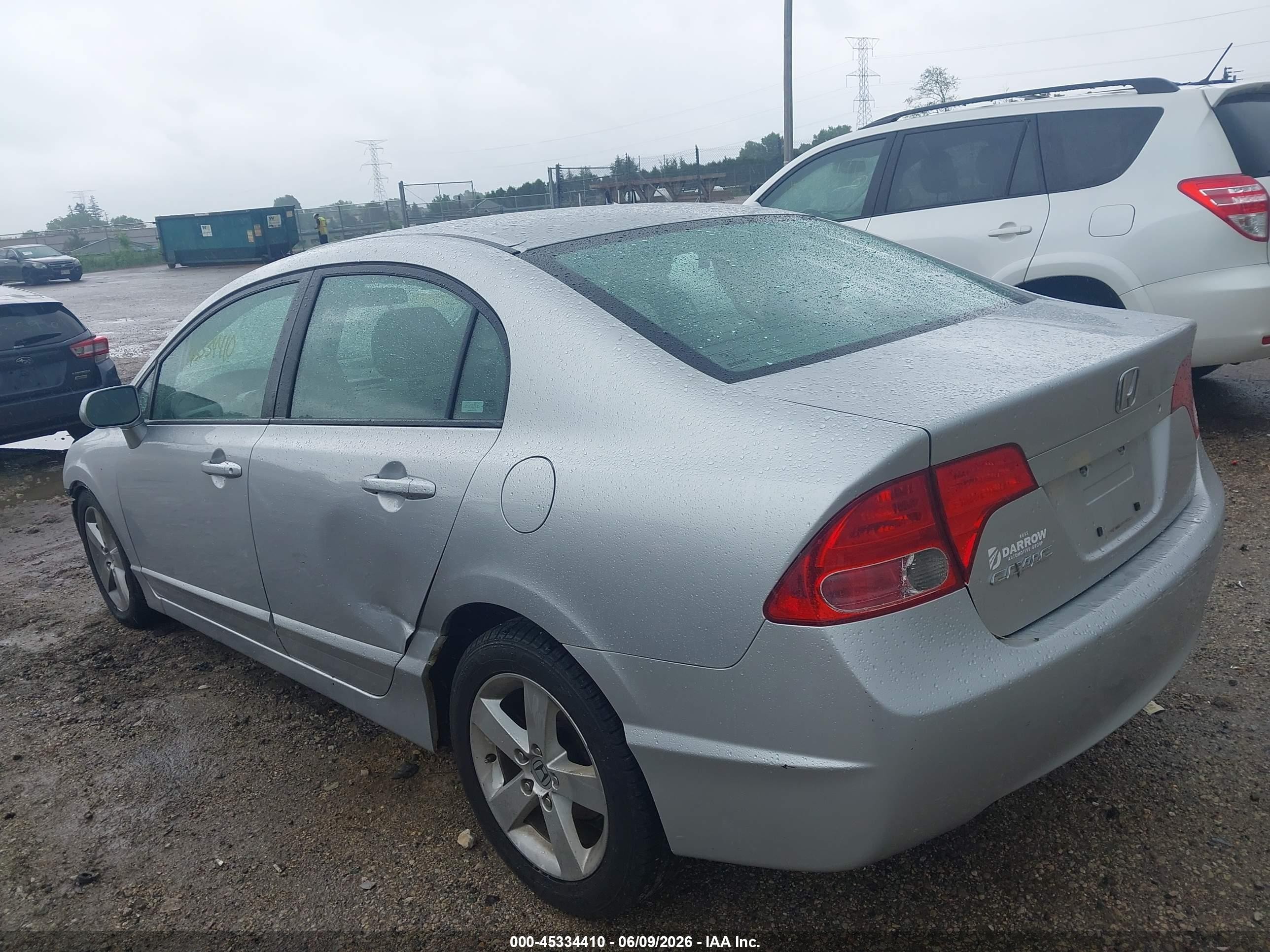 2007 Honda Civic Ex Серебряный vin: 1HGFA16897L048441