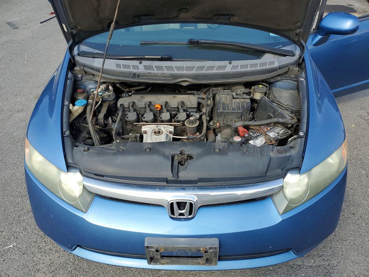 2007 Honda Civic Ex Blue vin: 1HGFA16897L055602