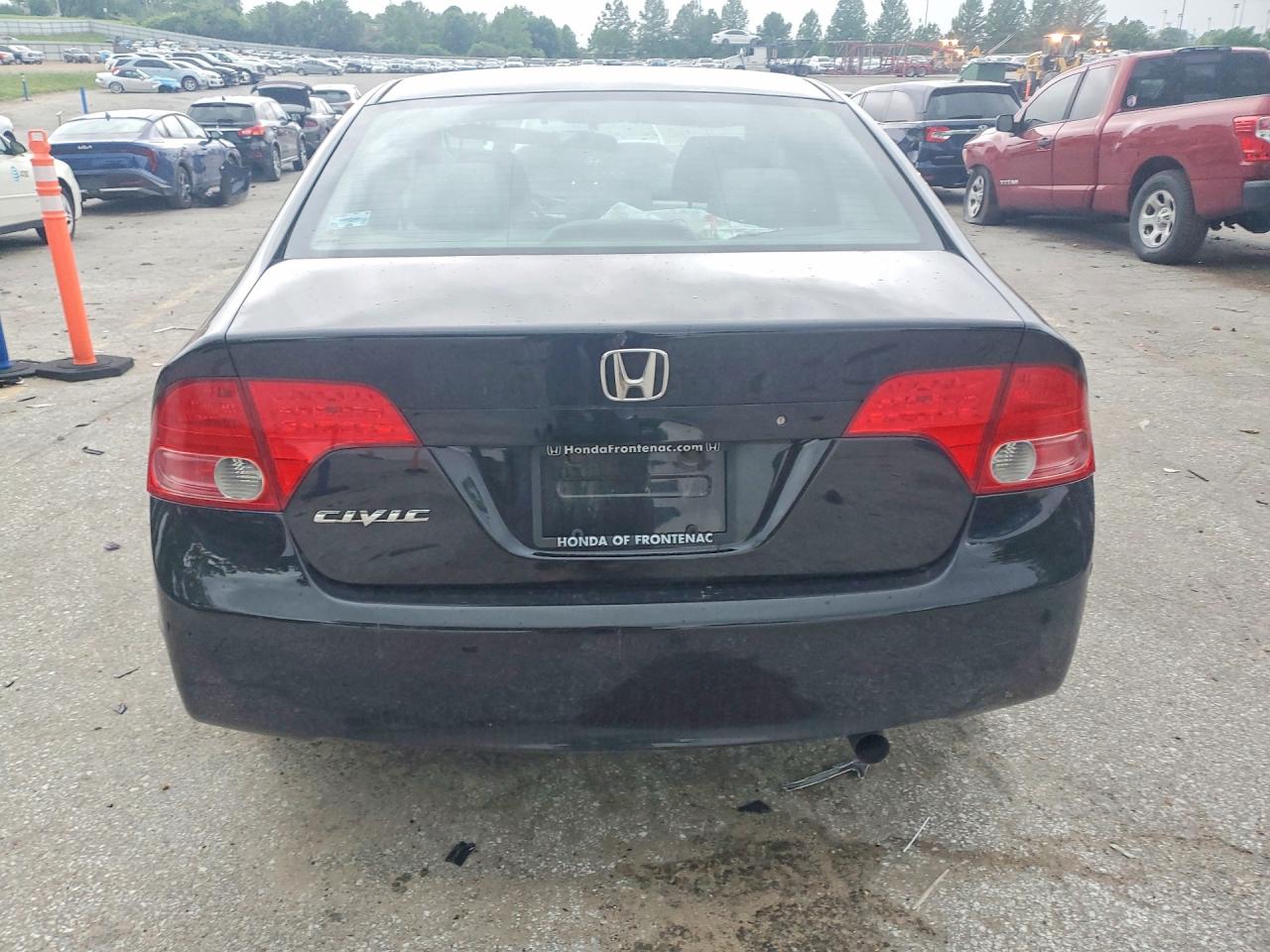 2007 Honda Civic Ex Black vin: 1HGFA16897L109819
