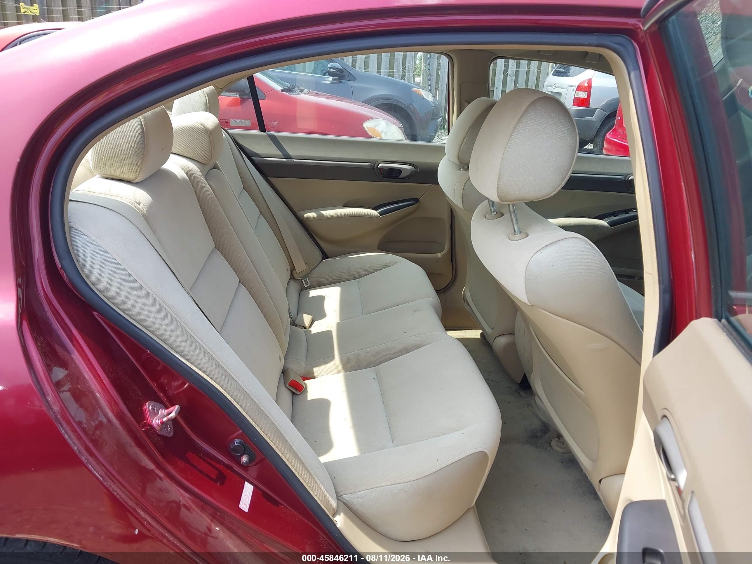 2007 Honda Civic Ex Red vin: 1HGFA16897L131917
