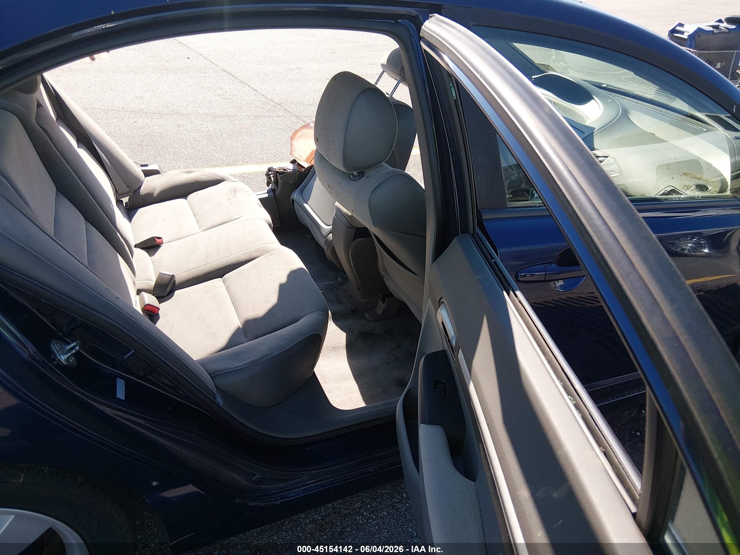 2008 Honda Civic Ex Синий vin: 1HGFA16898L012895
