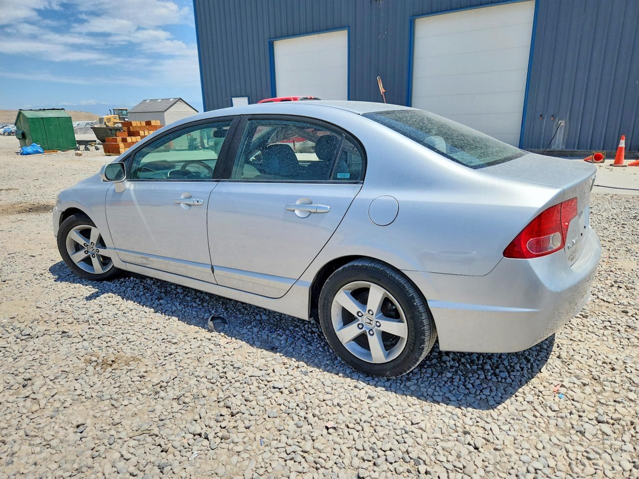 2008 Honda Civic Ex Gray vin: 1HGFA16898L029020