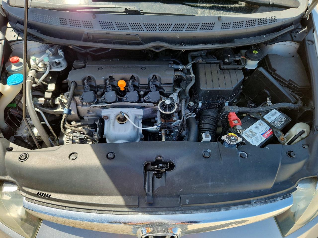 2008 Honda Civic Ex Gray vin: 1HGFA16898L029020