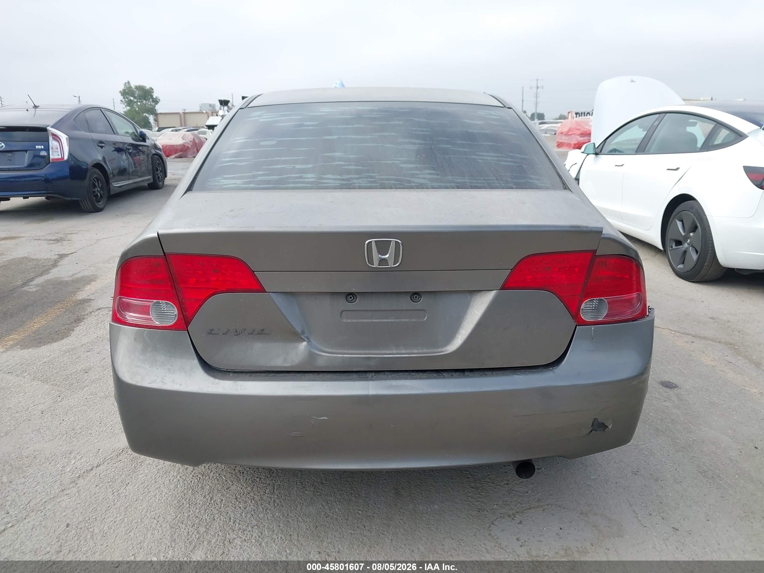 2008 Honda Civic Ex Gray vin: 1HGFA16898L036100