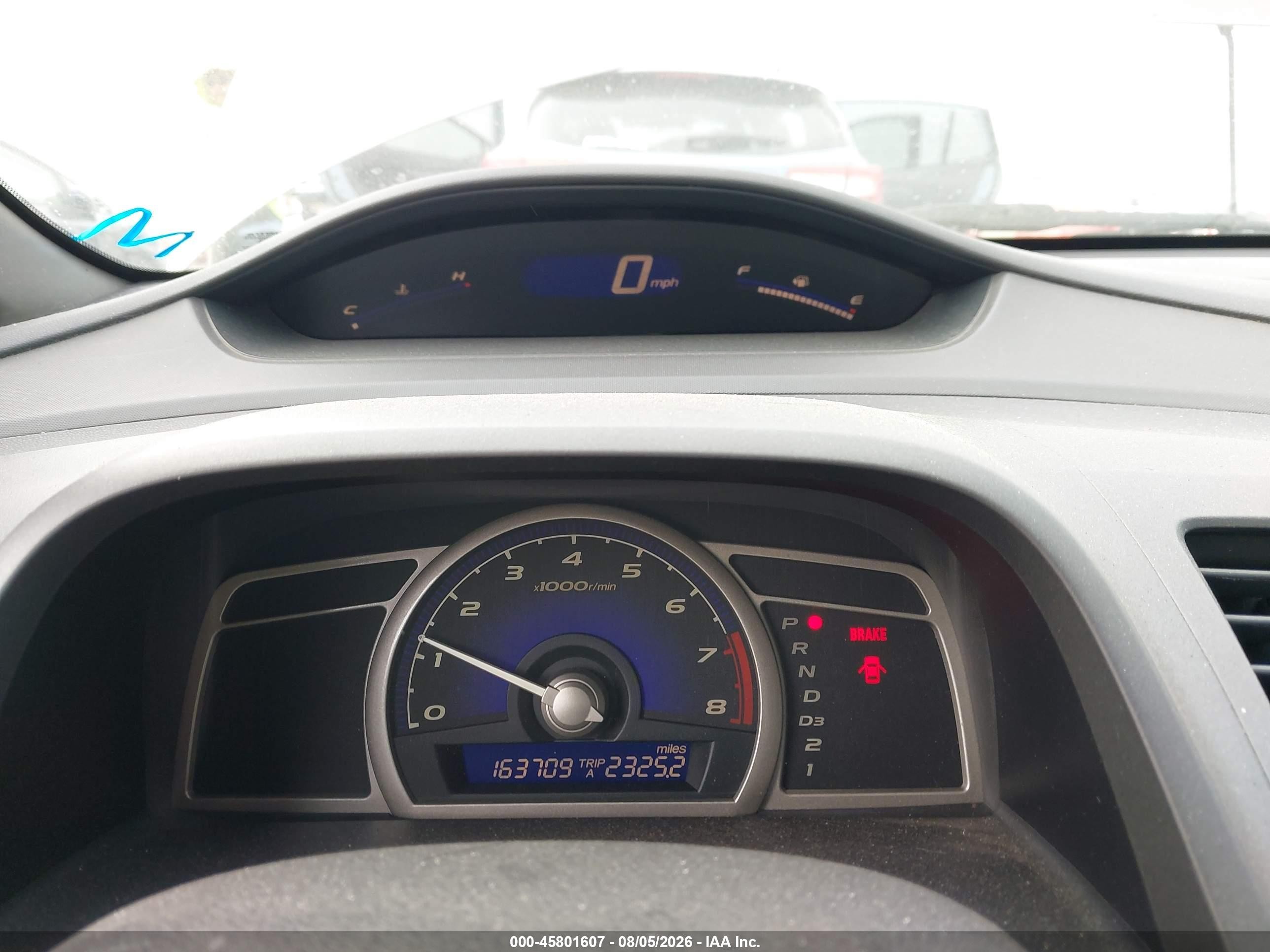 2008 Honda Civic Ex Gray vin: 1HGFA16898L036100