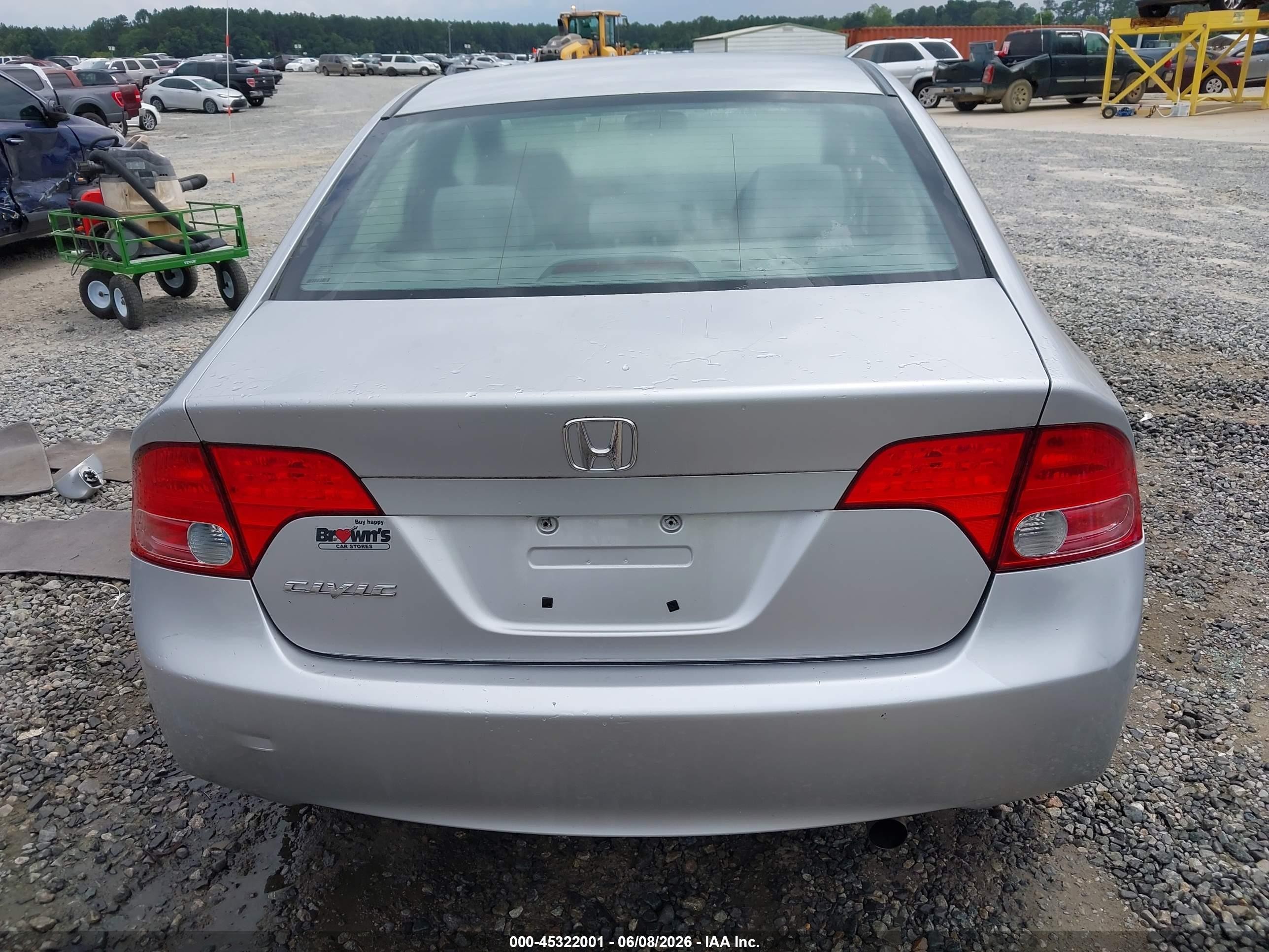 2008 Honda Civic Ex Silver vin: 1HGFA16898L039448