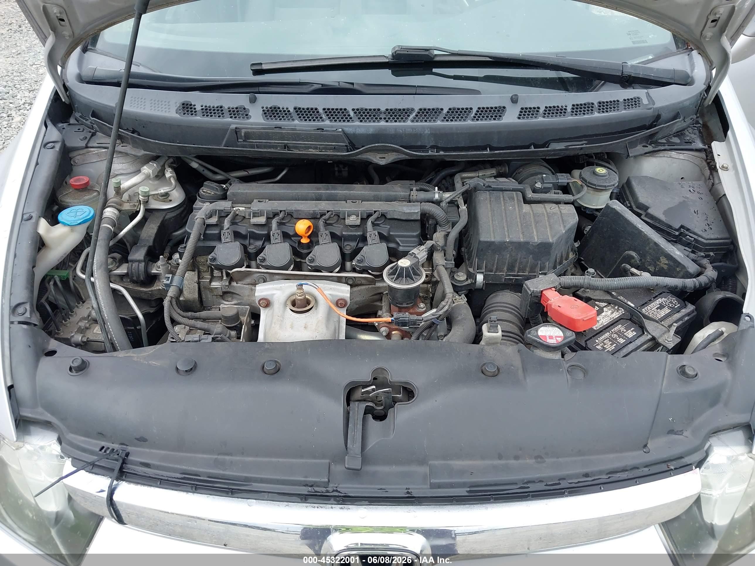 2008 Honda Civic Ex Silver vin: 1HGFA16898L039448