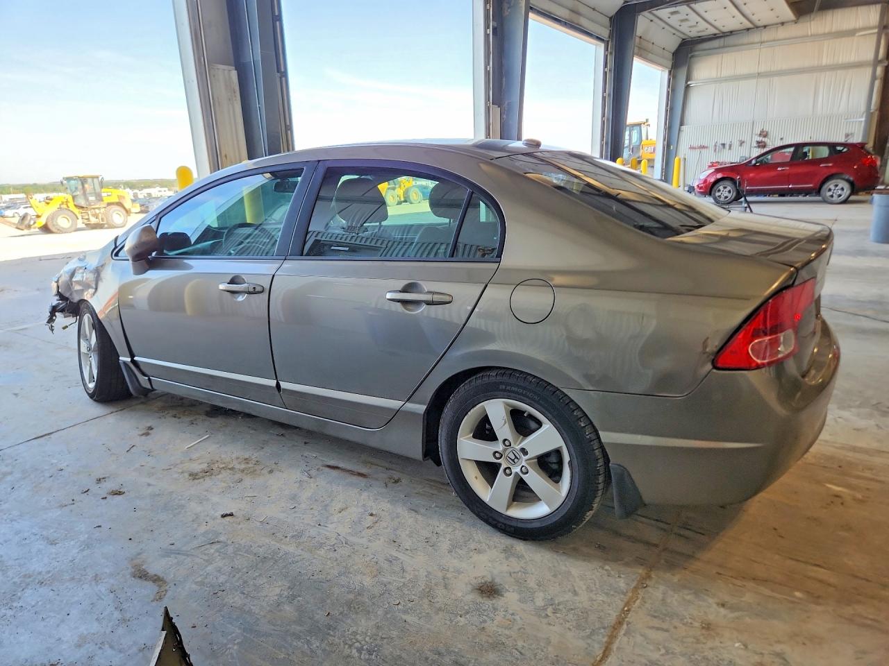 2008 Honda Civic Ex Gray vin: 1HGFA16898L072868