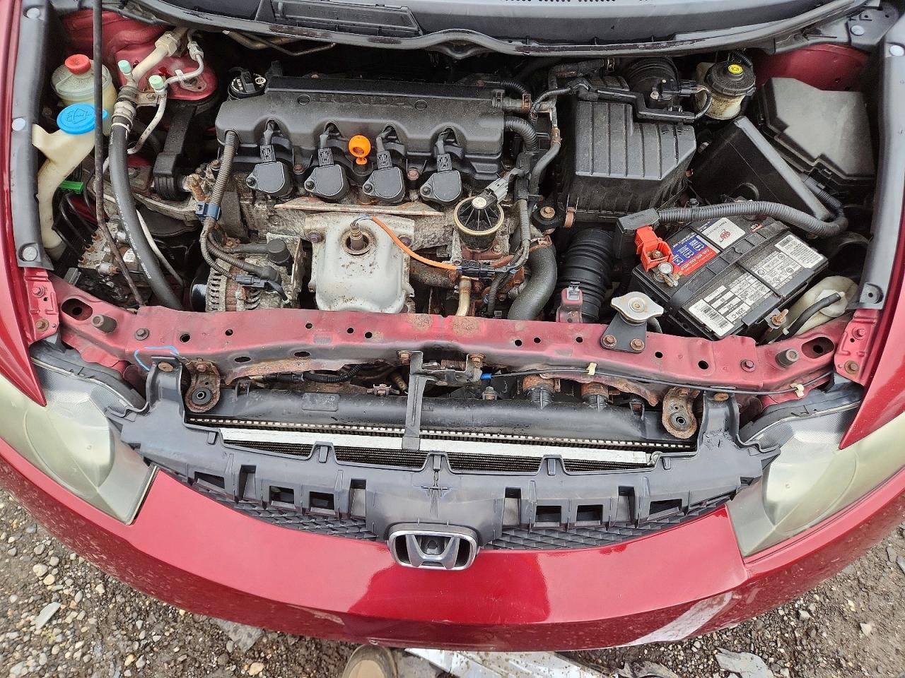 2009 Honda Civic Ex Red vin: 1HGFA16899L001168