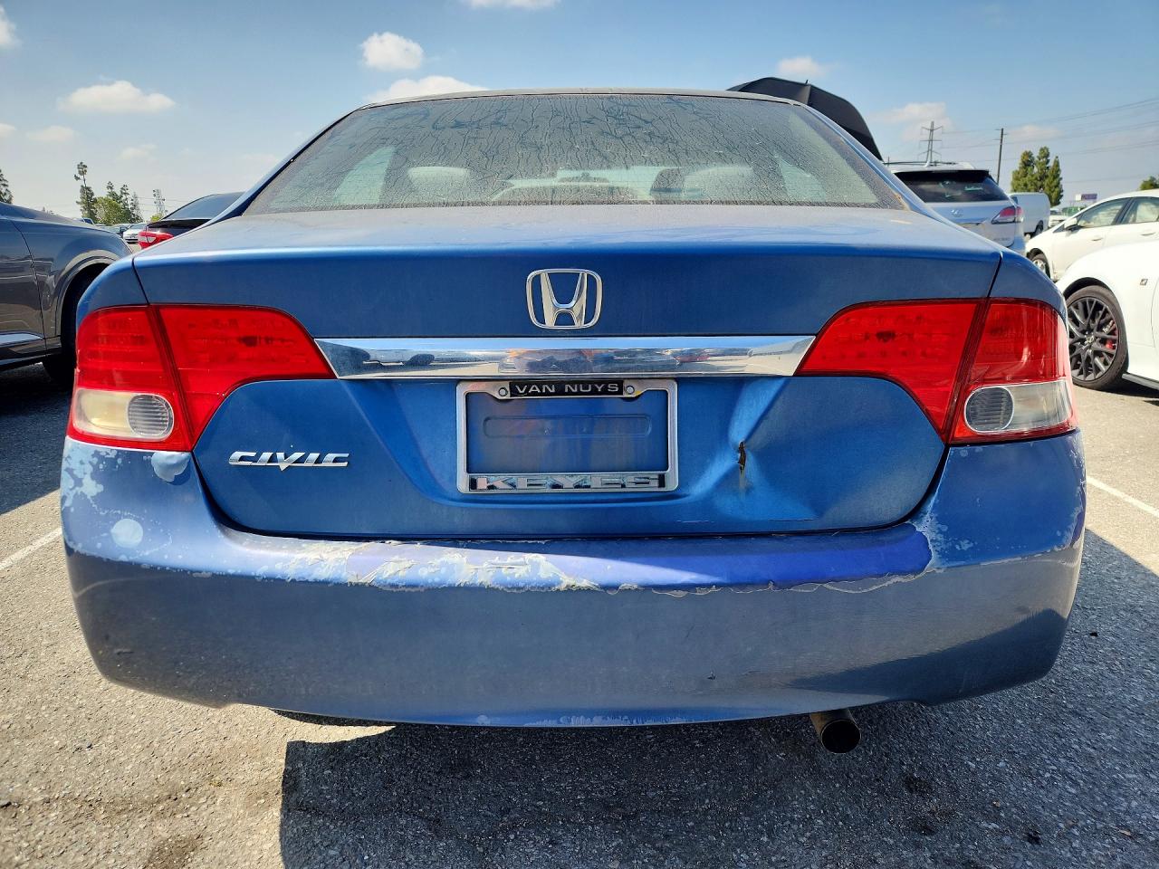 2009 Honda Civic Ex Blue vin: 1HGFA16899L012283