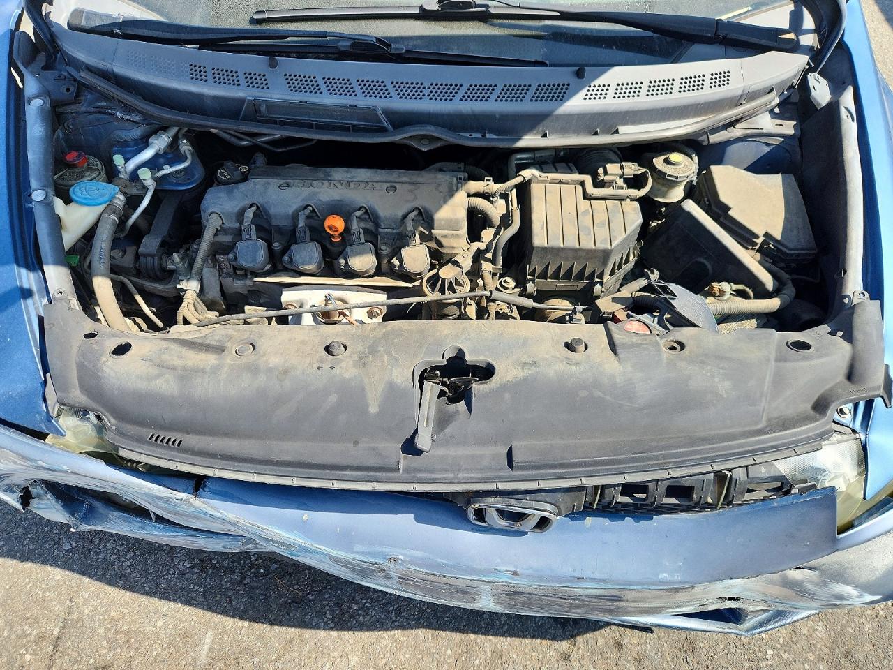 2009 Honda Civic Ex Blue vin: 1HGFA16899L012283