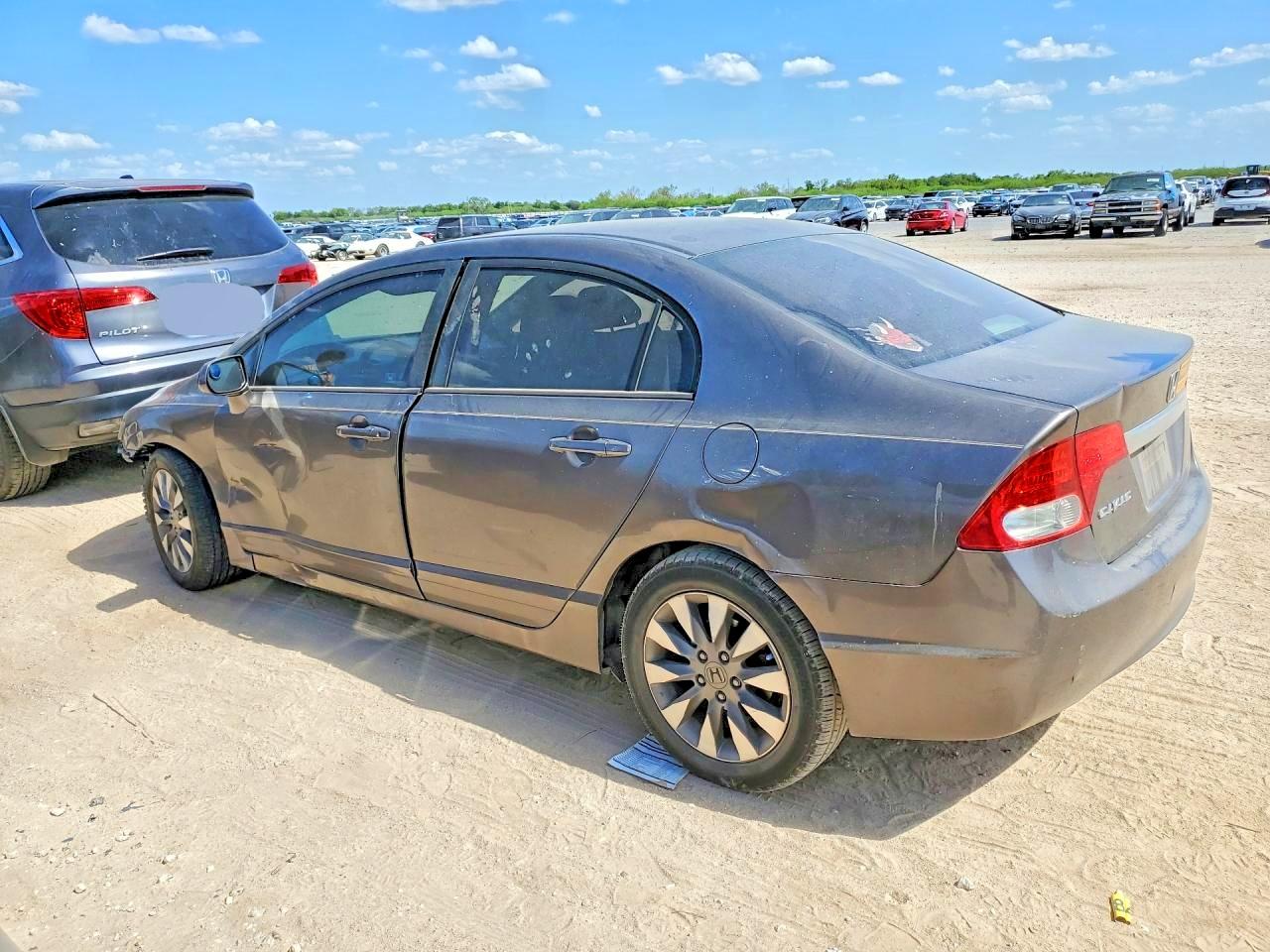 2009 Honda Civic Ex Gray vin: 1HGFA16899L013238