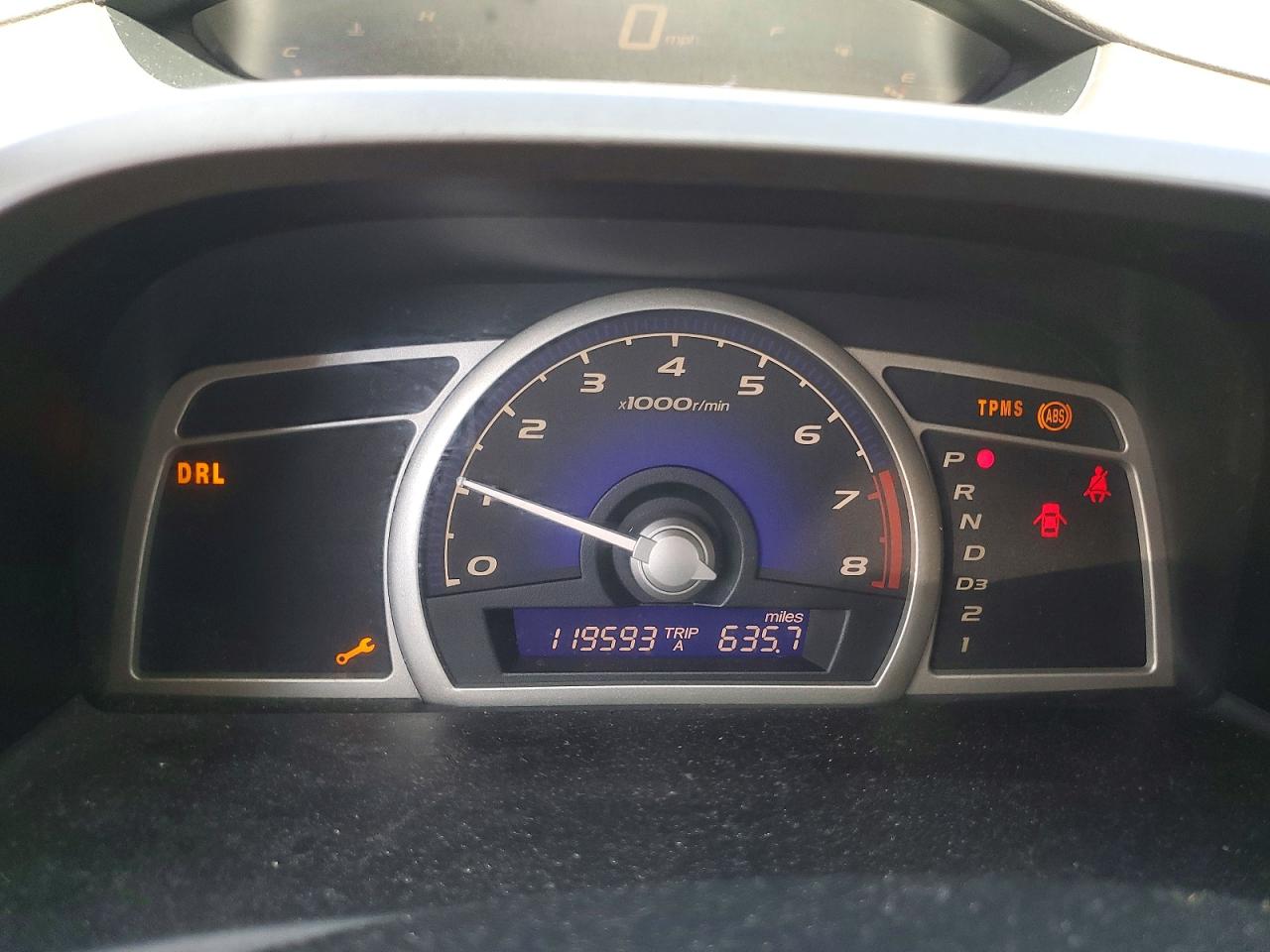 2009 Honda Civic Ex Gray vin: 1HGFA16899L013238