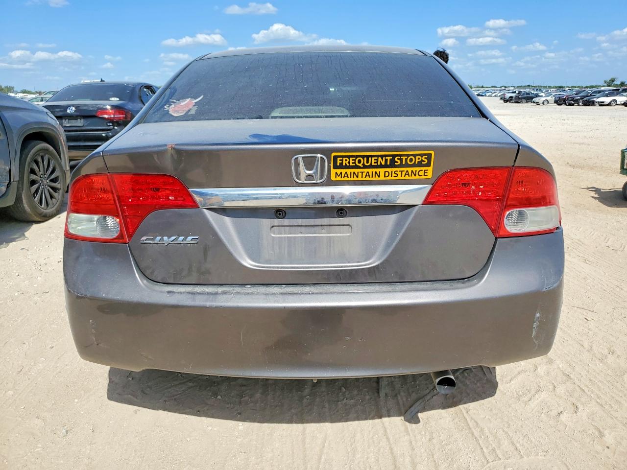 2009 Honda Civic Ex Gray vin: 1HGFA16899L013238