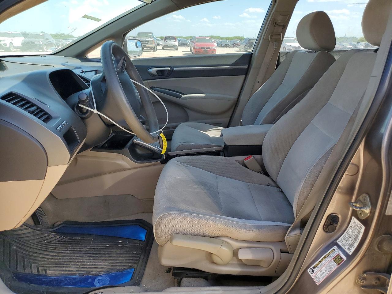 2009 Honda Civic Ex Gray vin: 1HGFA16899L013238