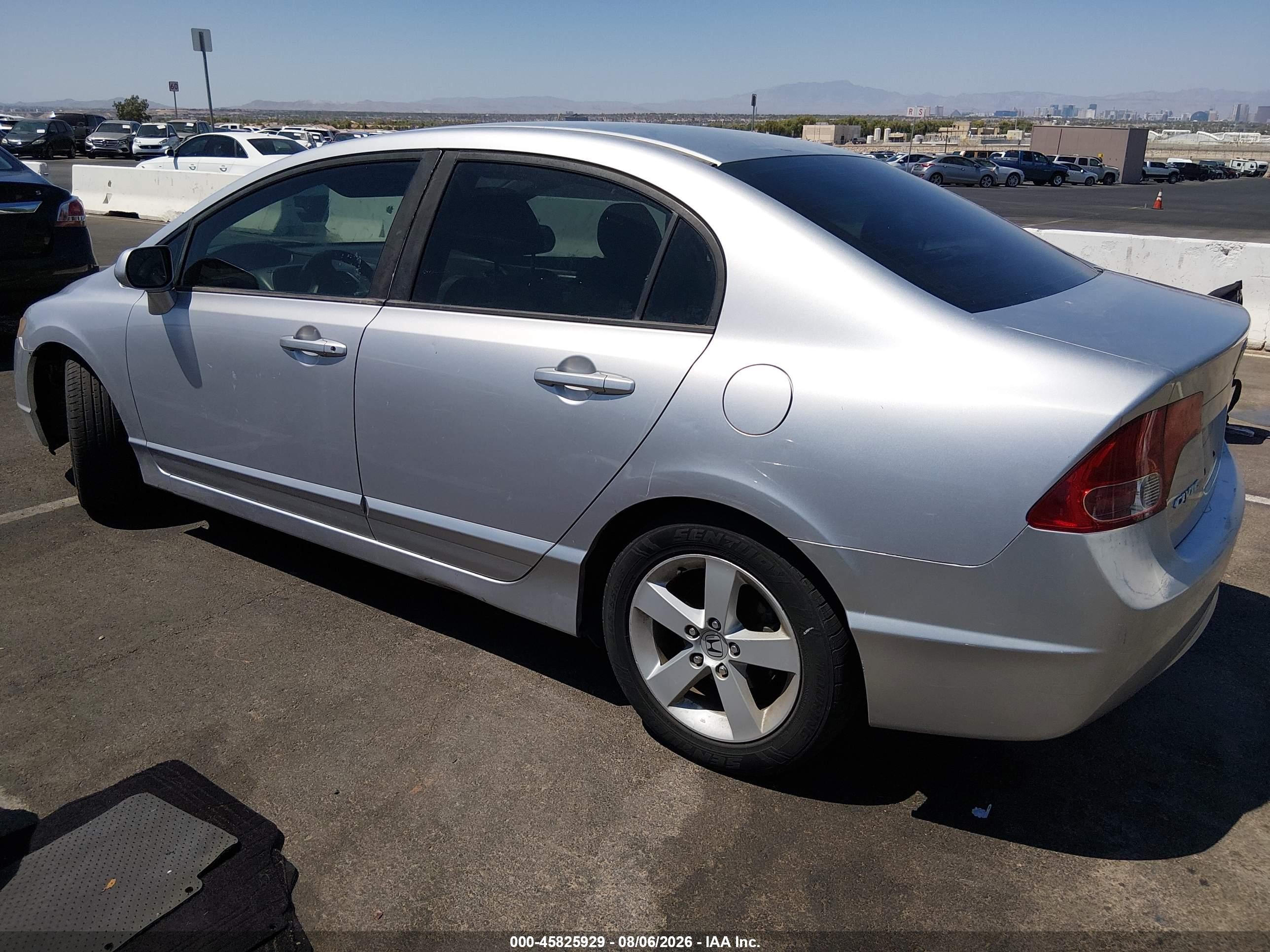 2006 Honda Civic Ex Silver vin: 1HGFA168X6L009825