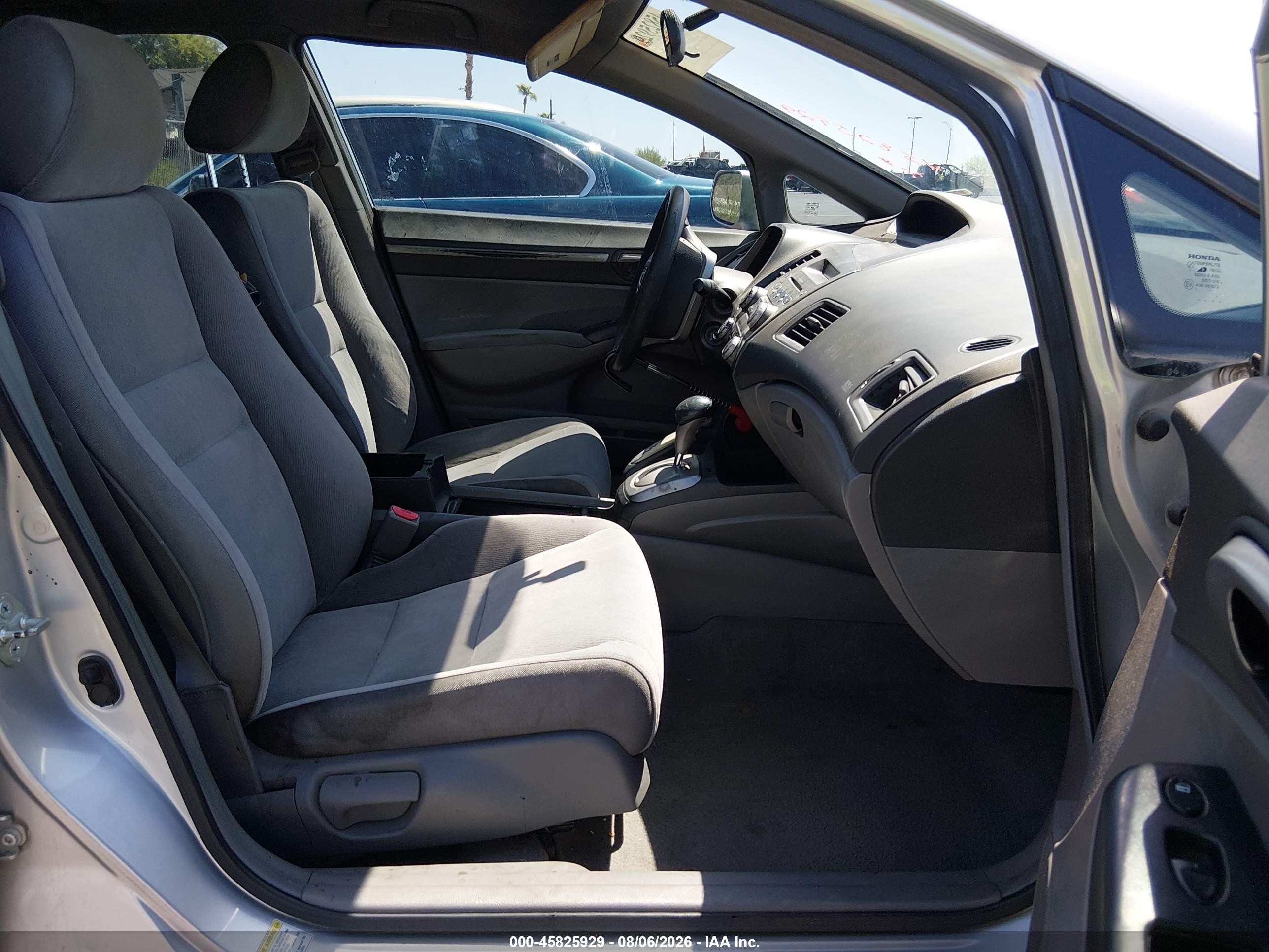 2006 Honda Civic Ex Silver vin: 1HGFA168X6L009825