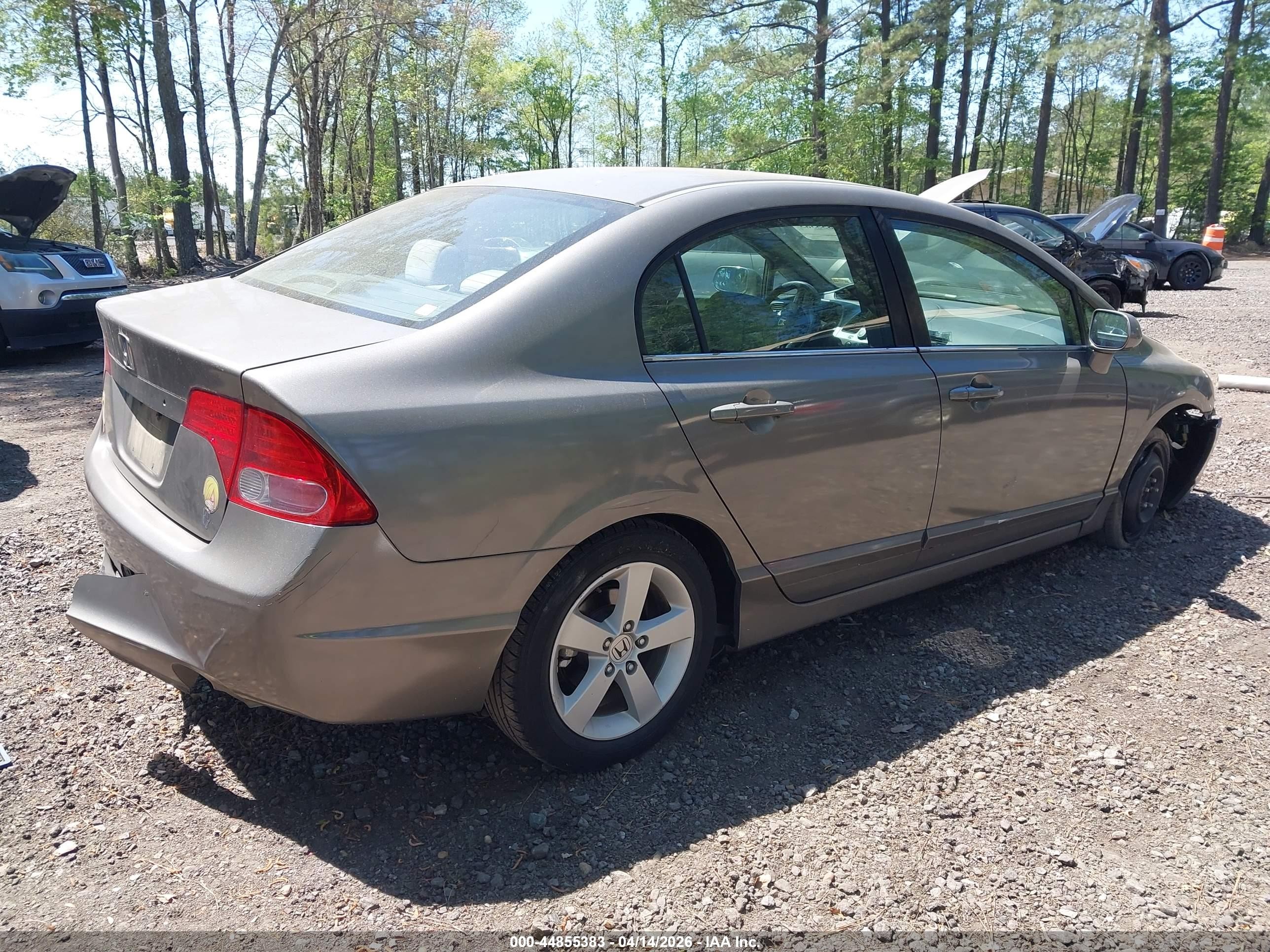 2006 Honda Civic Ex Gray vin: 1HGFA168X6L024339