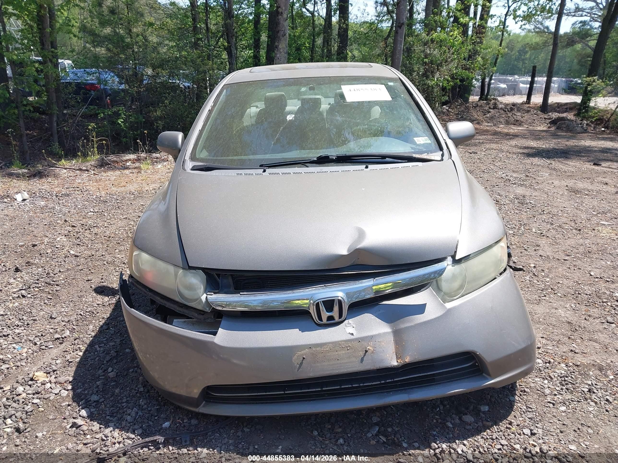 2006 Honda Civic Ex Gray vin: 1HGFA168X6L024339