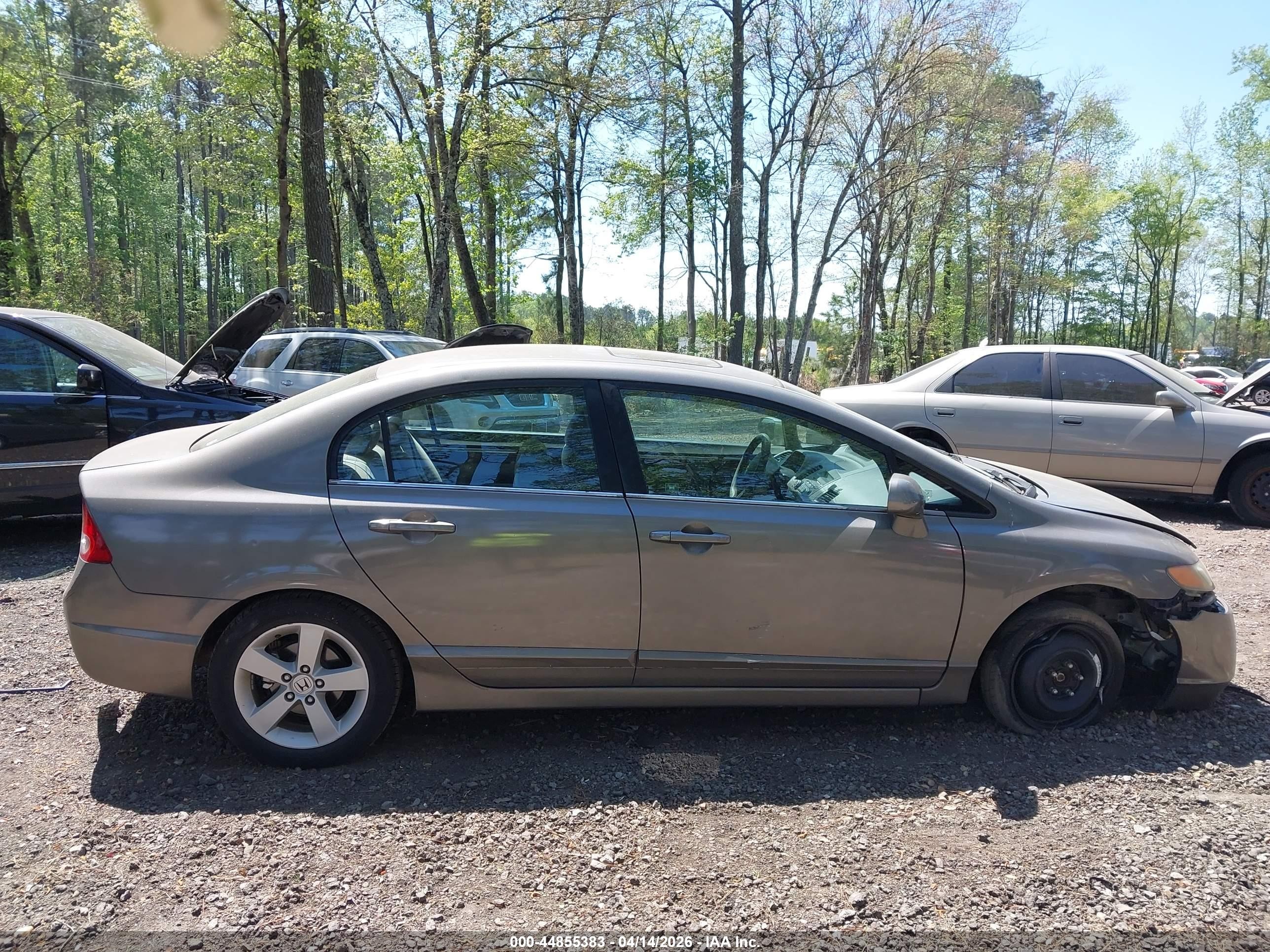 2006 Honda Civic Ex Gray vin: 1HGFA168X6L024339