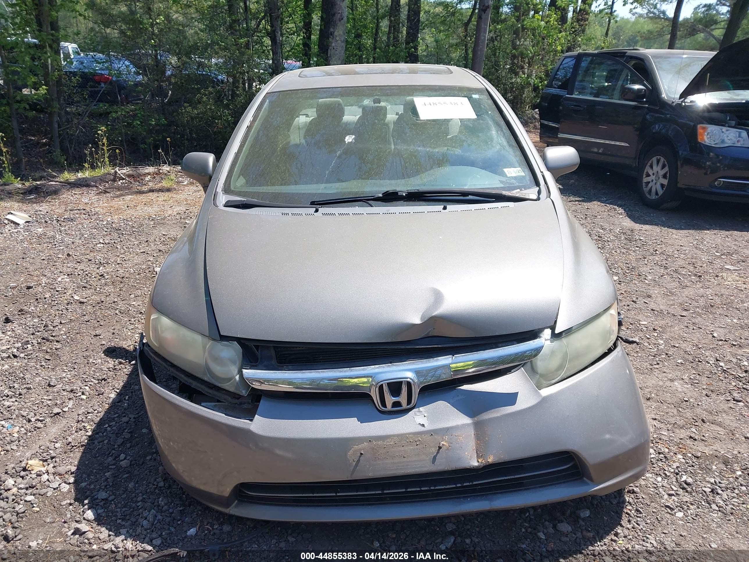 2006 Honda Civic Ex Gray vin: 1HGFA168X6L024339
