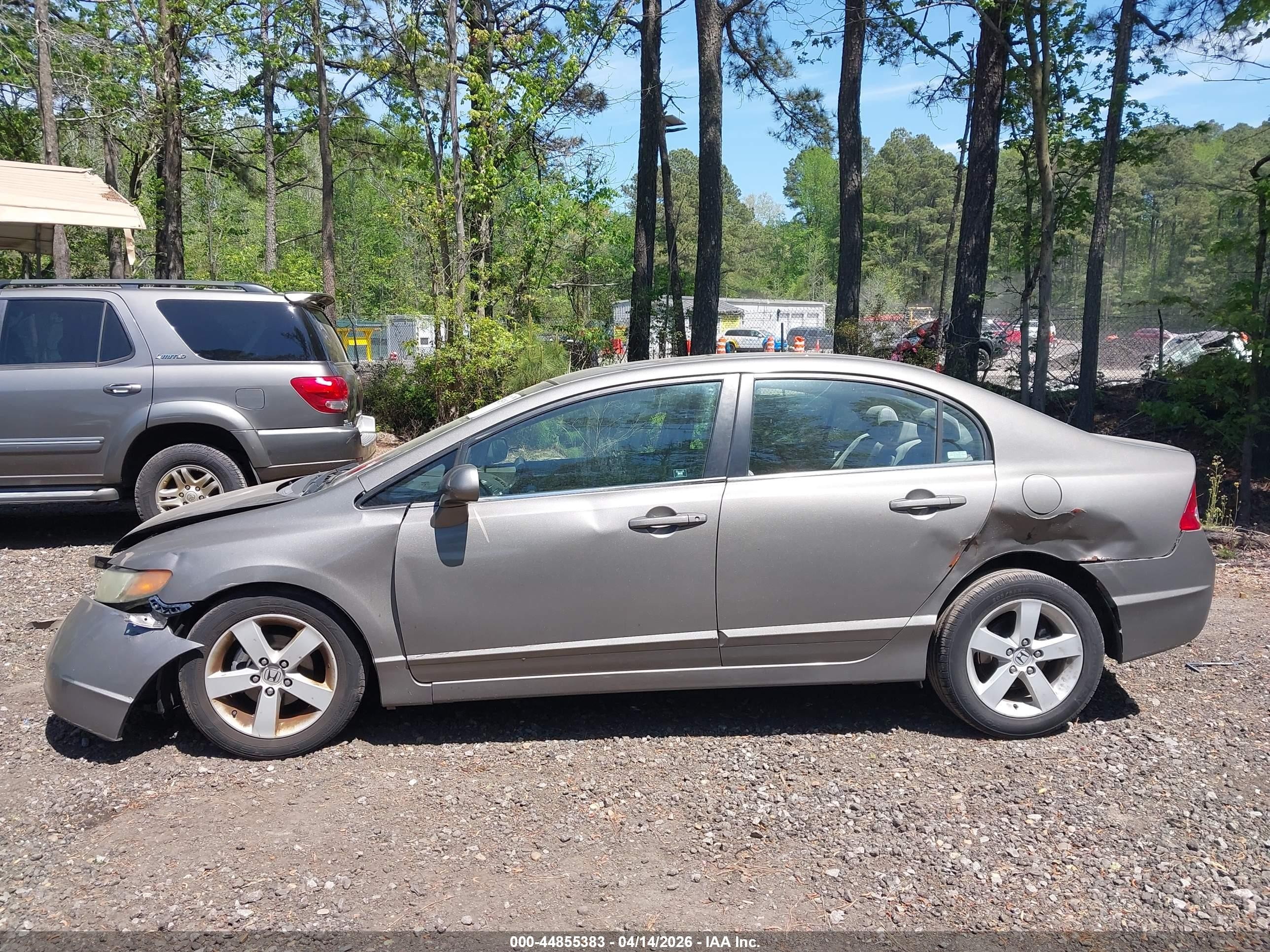 2006 Honda Civic Ex Gray vin: 1HGFA168X6L024339
