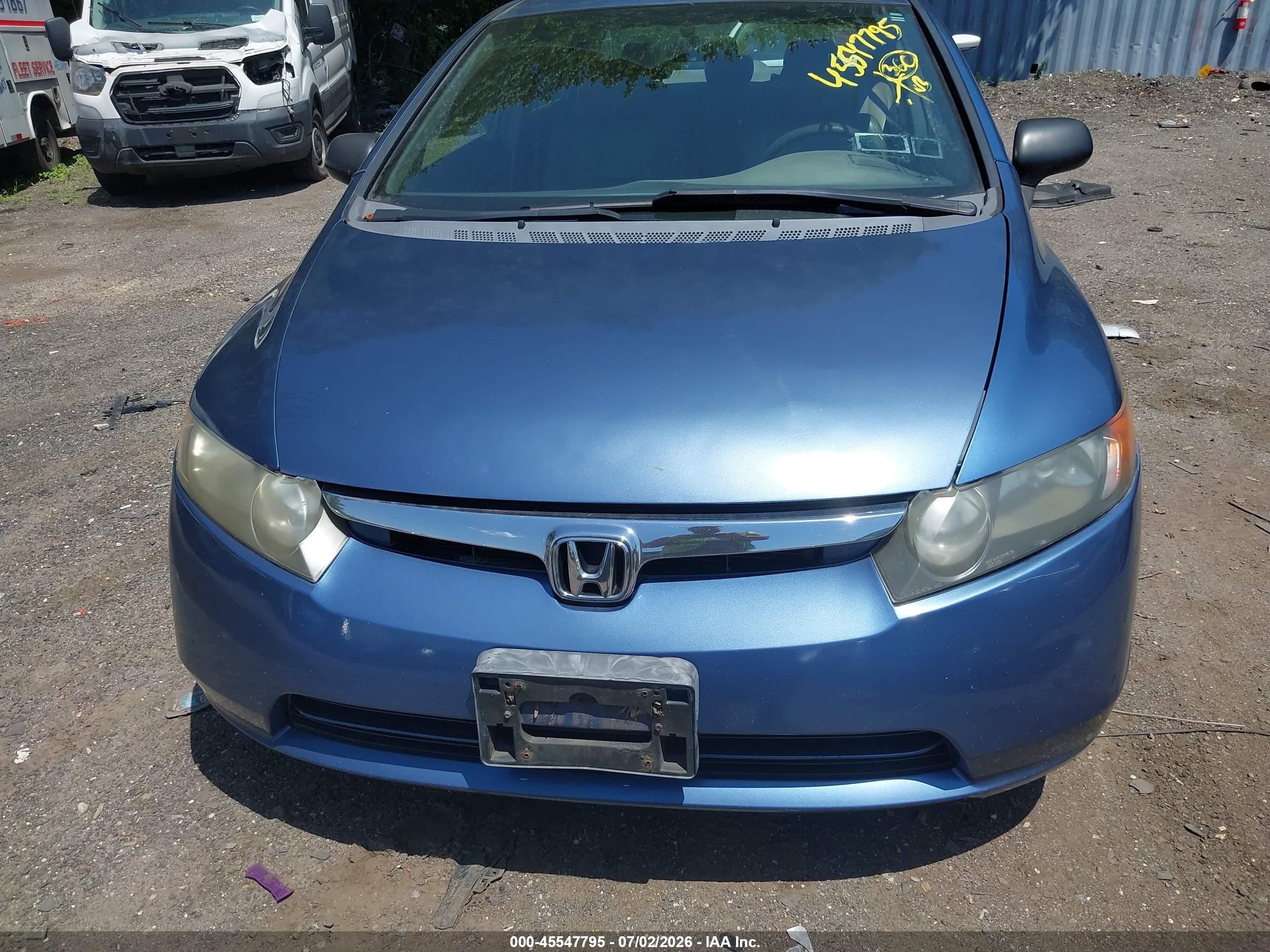 2006 Honda Civic Ex Синий vin: 1HGFA168X6L032165