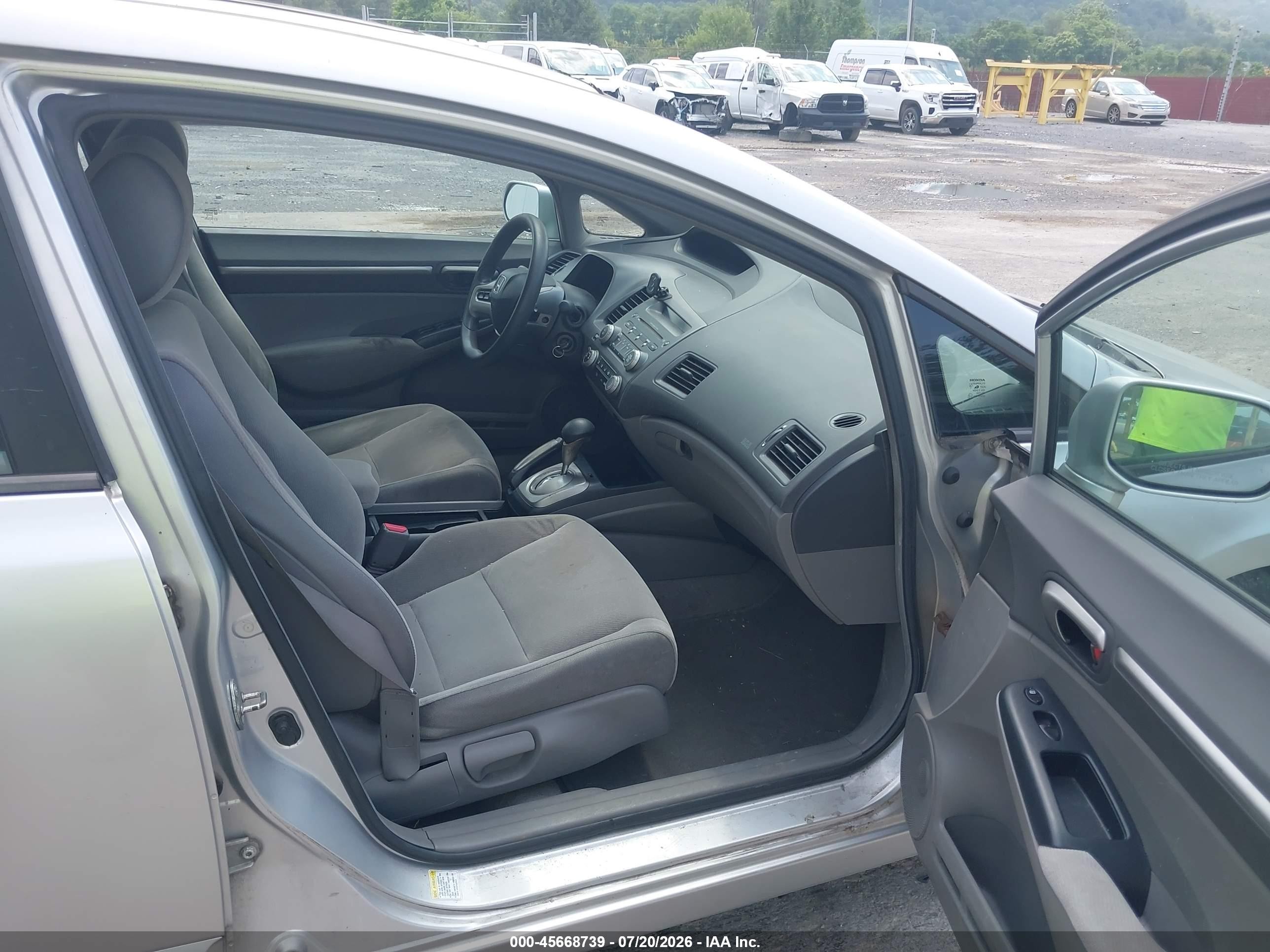 2006 Honda Civic Ex Серебряный vin: 1HGFA168X6L060466