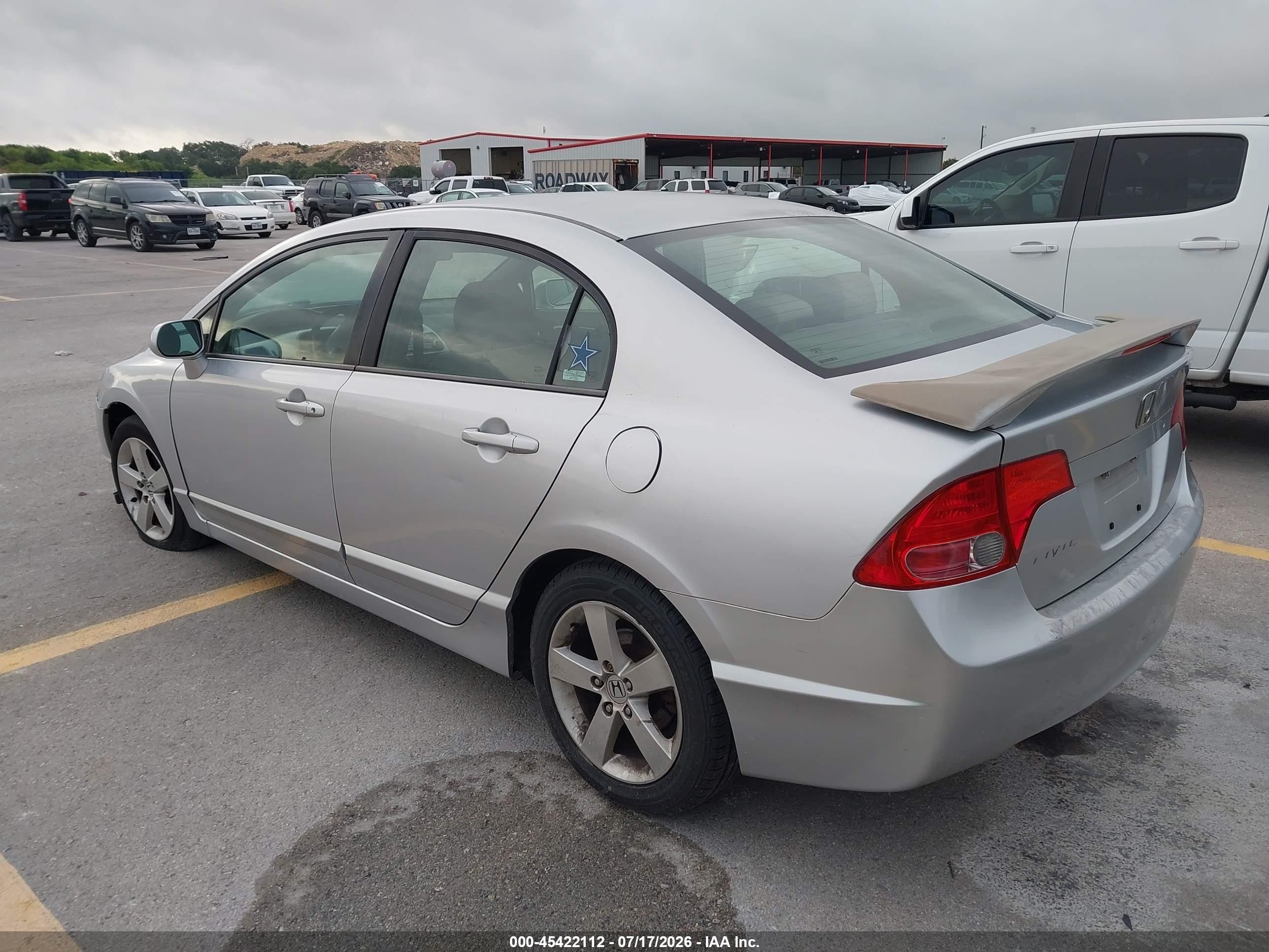 2006 Honda Civic Ex Silver vin: 1HGFA168X6L075758