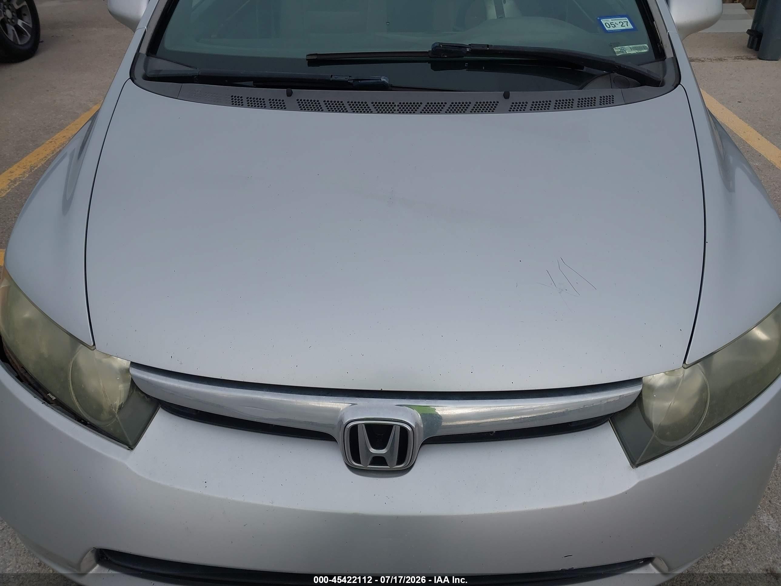 2006 Honda Civic Ex Silver vin: 1HGFA168X6L075758
