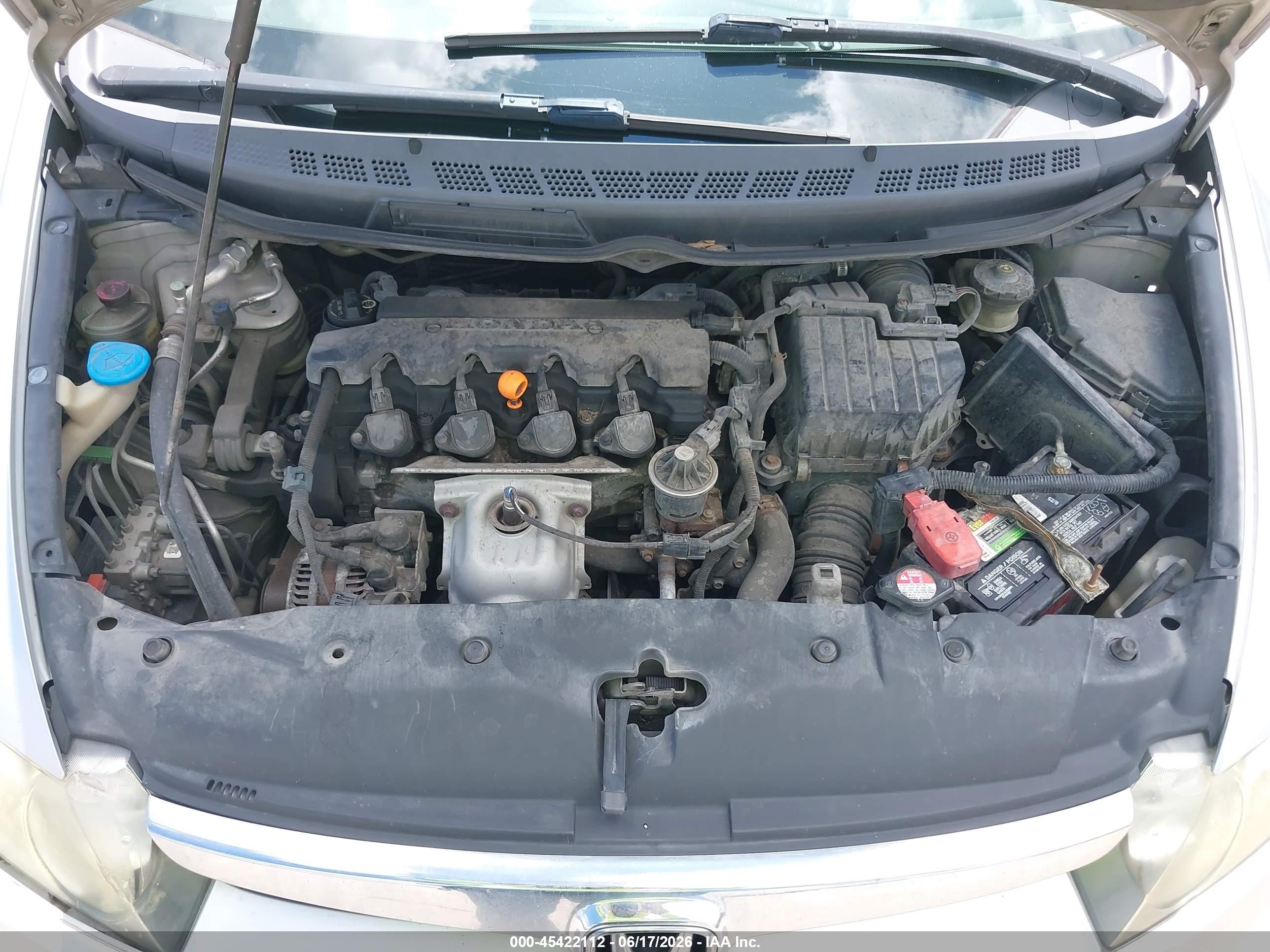 2006 Honda Civic Ex Silver vin: 1HGFA168X6L075758