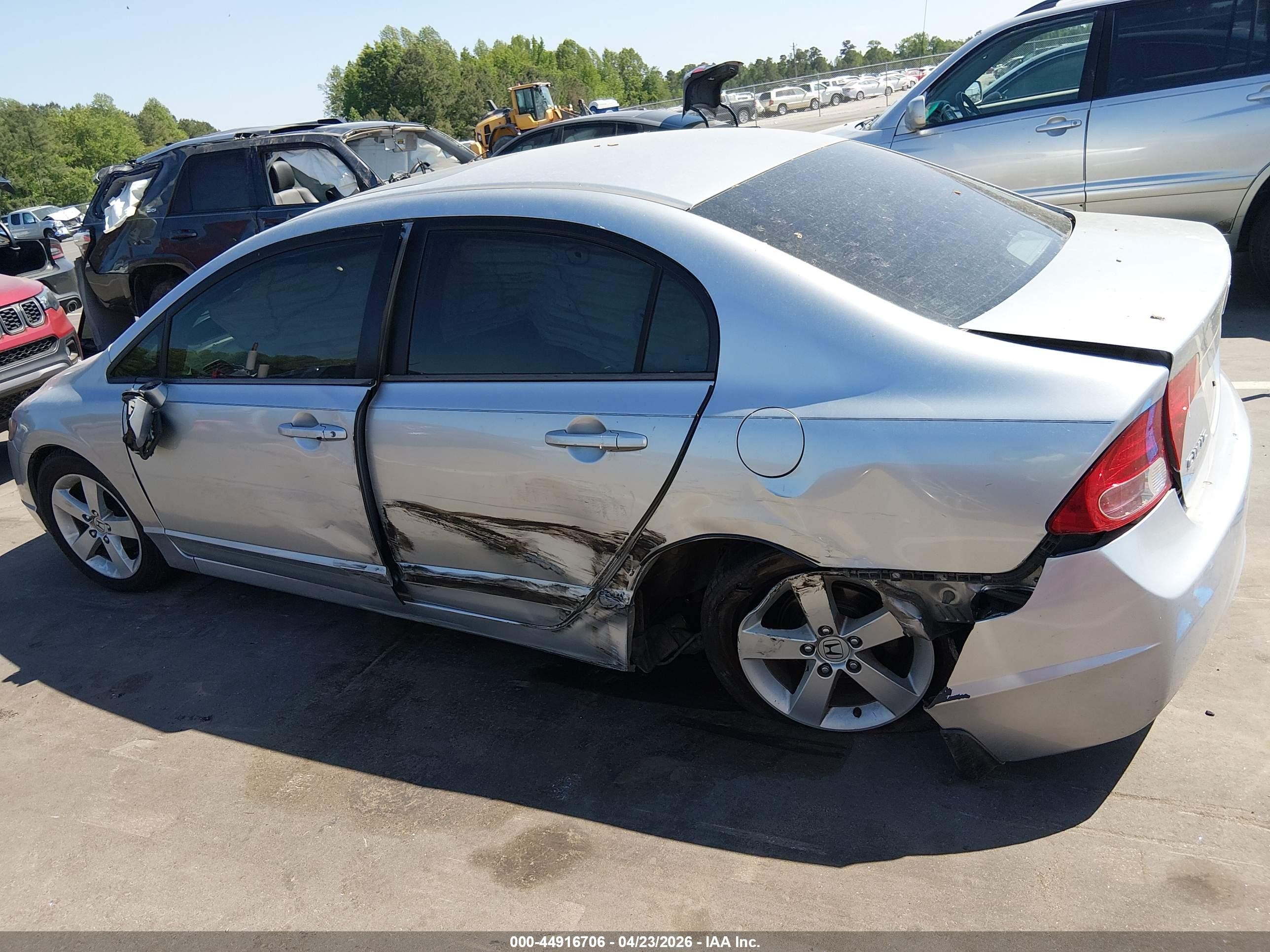 2006 Honda Civic Ex Silver vin: 1HGFA168X6L081317