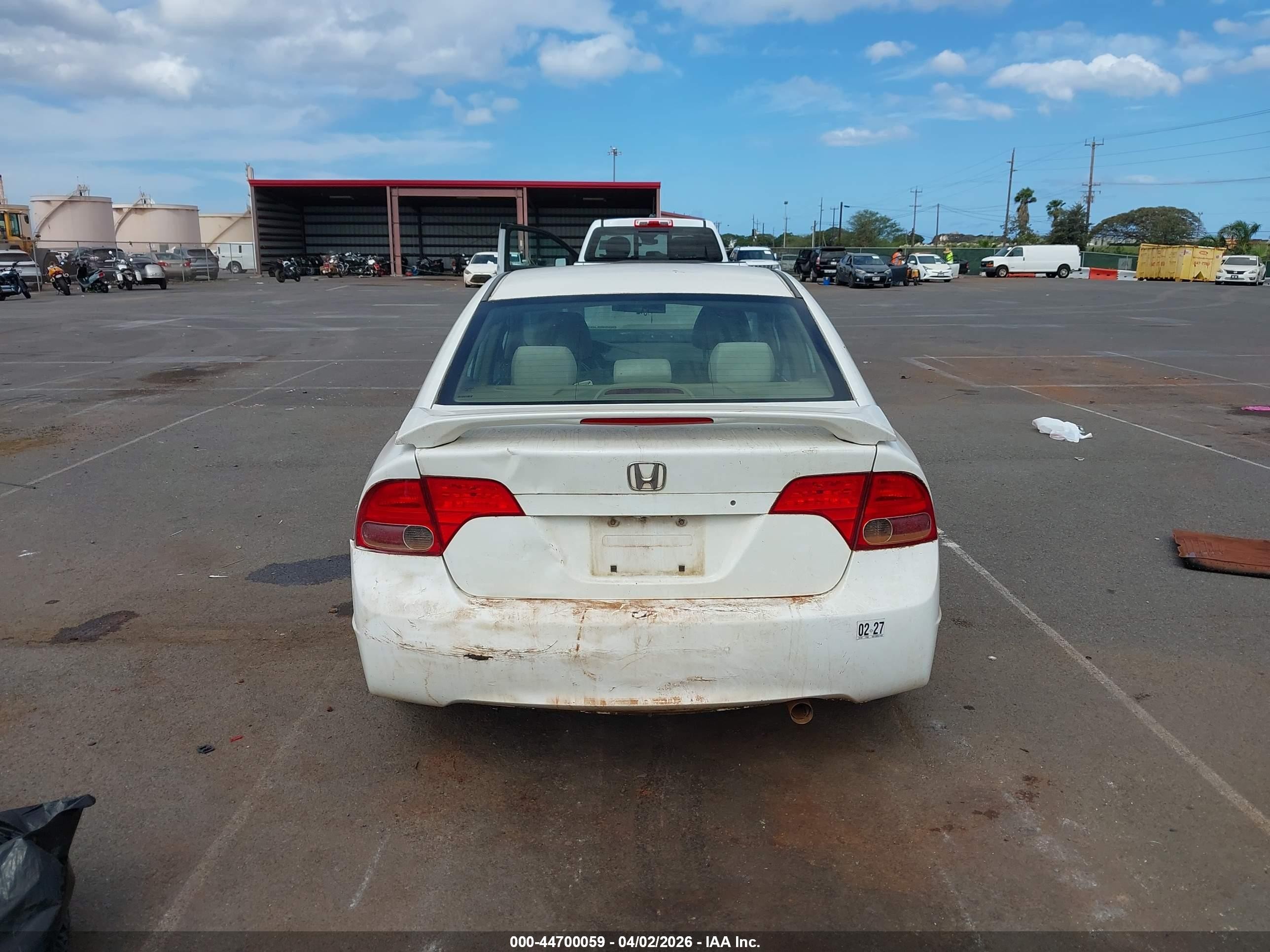 2006 Honda Civic Ex White vin: 1HGFA168X6L111478